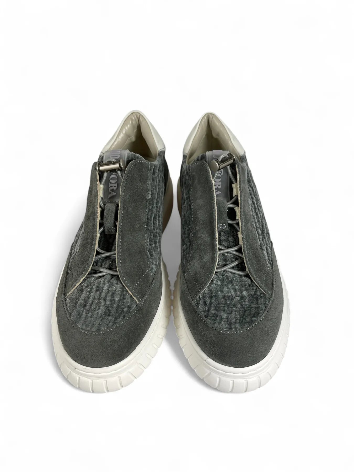 ANDIA FORA IVOR  PLATEAU SNEAKER BARK GREY.