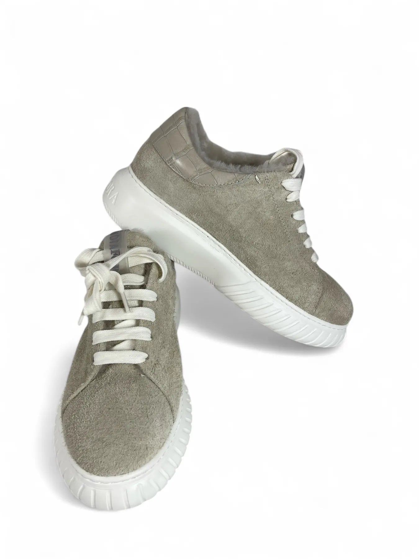 ANDIA FORA ZOE CUT MONT  SNEAKER COCCO NATURAL.