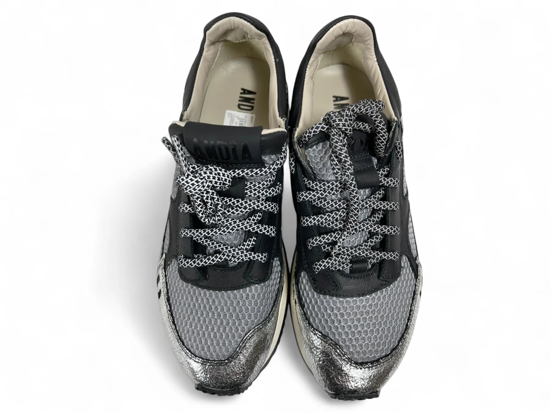 ANDIA FORA HOTY SNEAKER SILVER HONEY GREY.