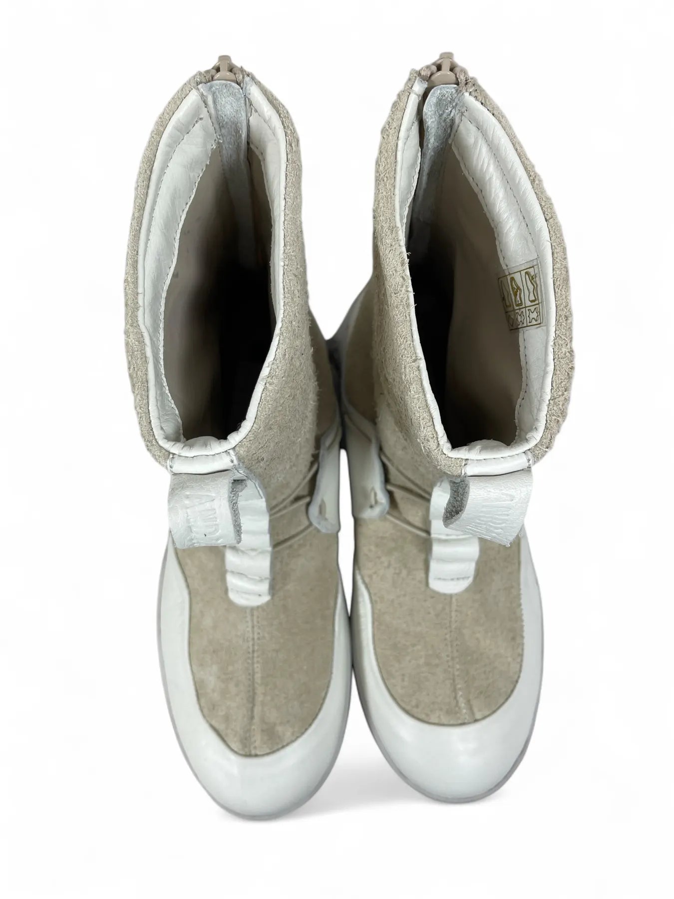 PATRIZIA BONFANTI PEAK LEDER BOOTS DENVER ICE.