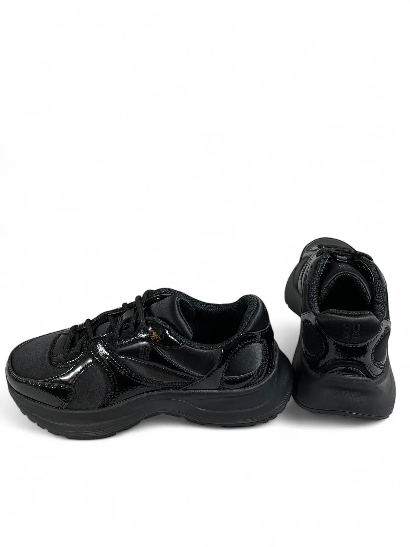 HUGO 50552668 Starlit_Runn_npkst  Sneaker Black