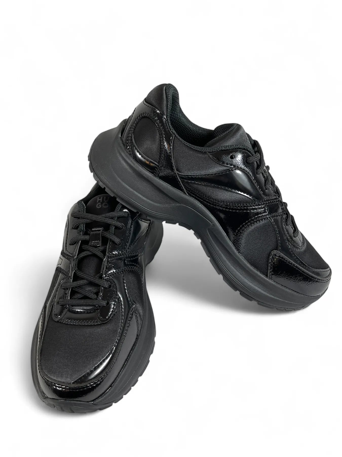 HUGO 50552668 Starlit_Runn_npkst  Sneaker Black