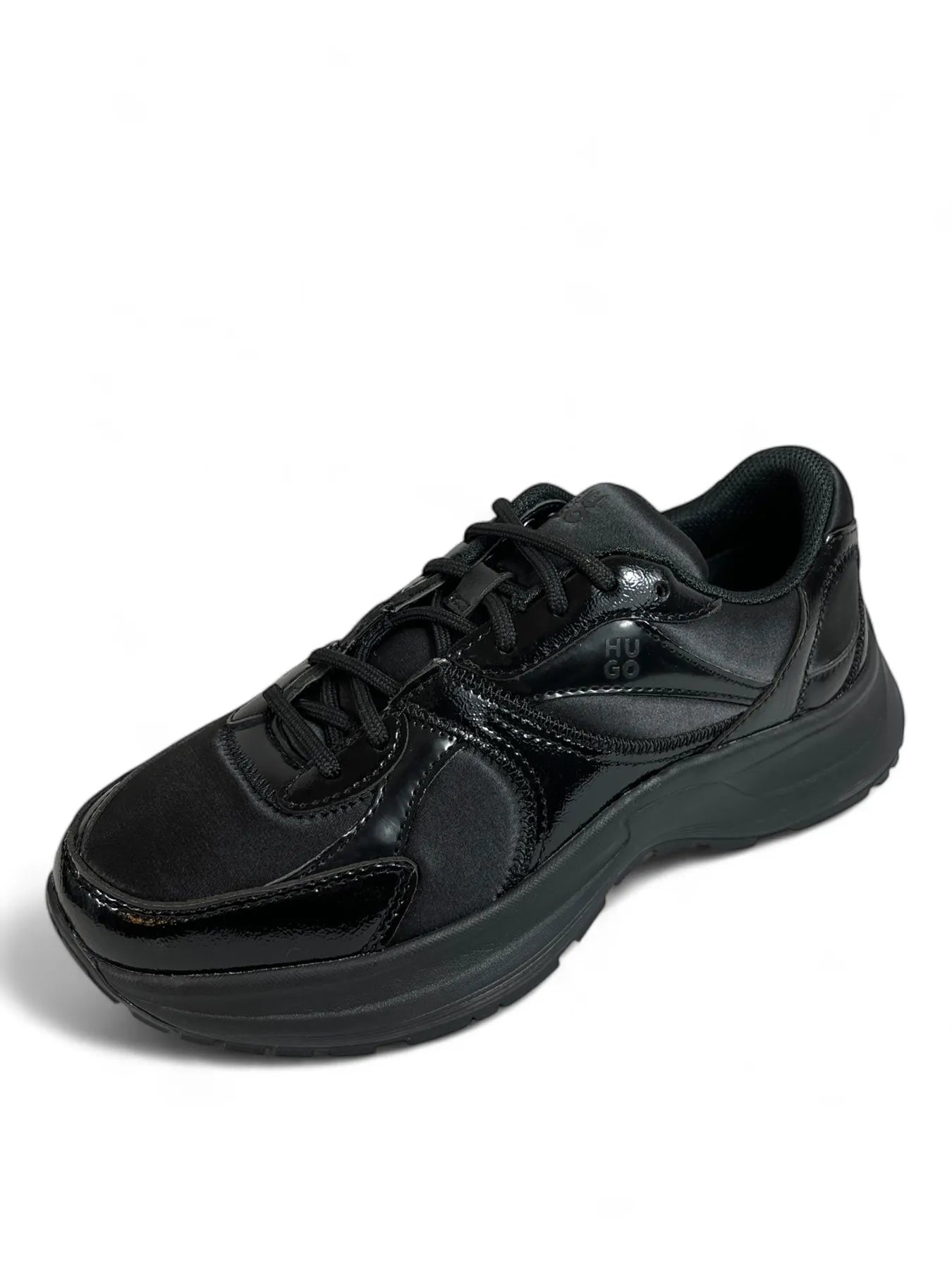 HUGO 50552668 Starlit_Runn_npkst  Sneaker Black