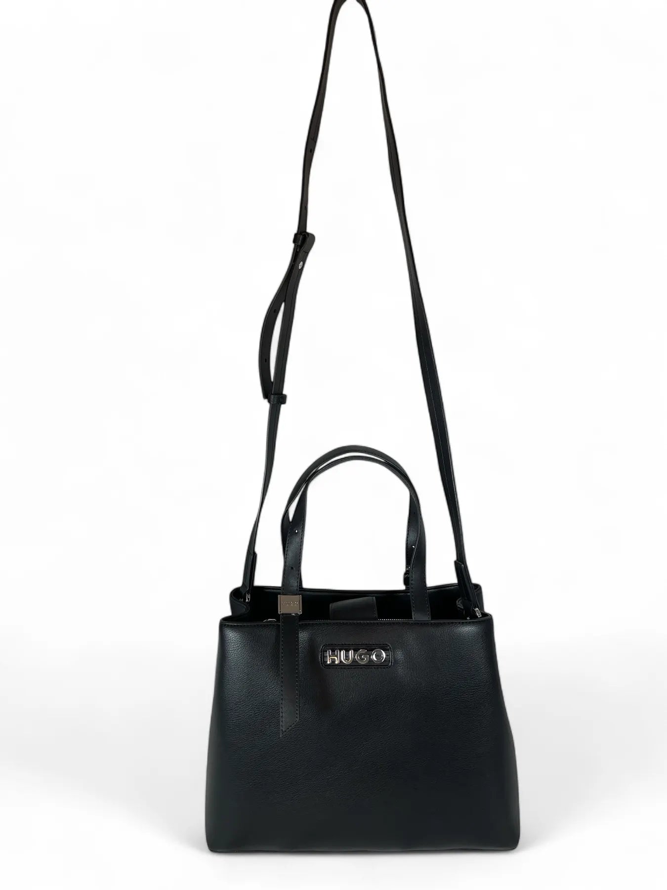 HUGO 50552535 Mel 2.0 Satchel  Tasche  Shopper                     Black