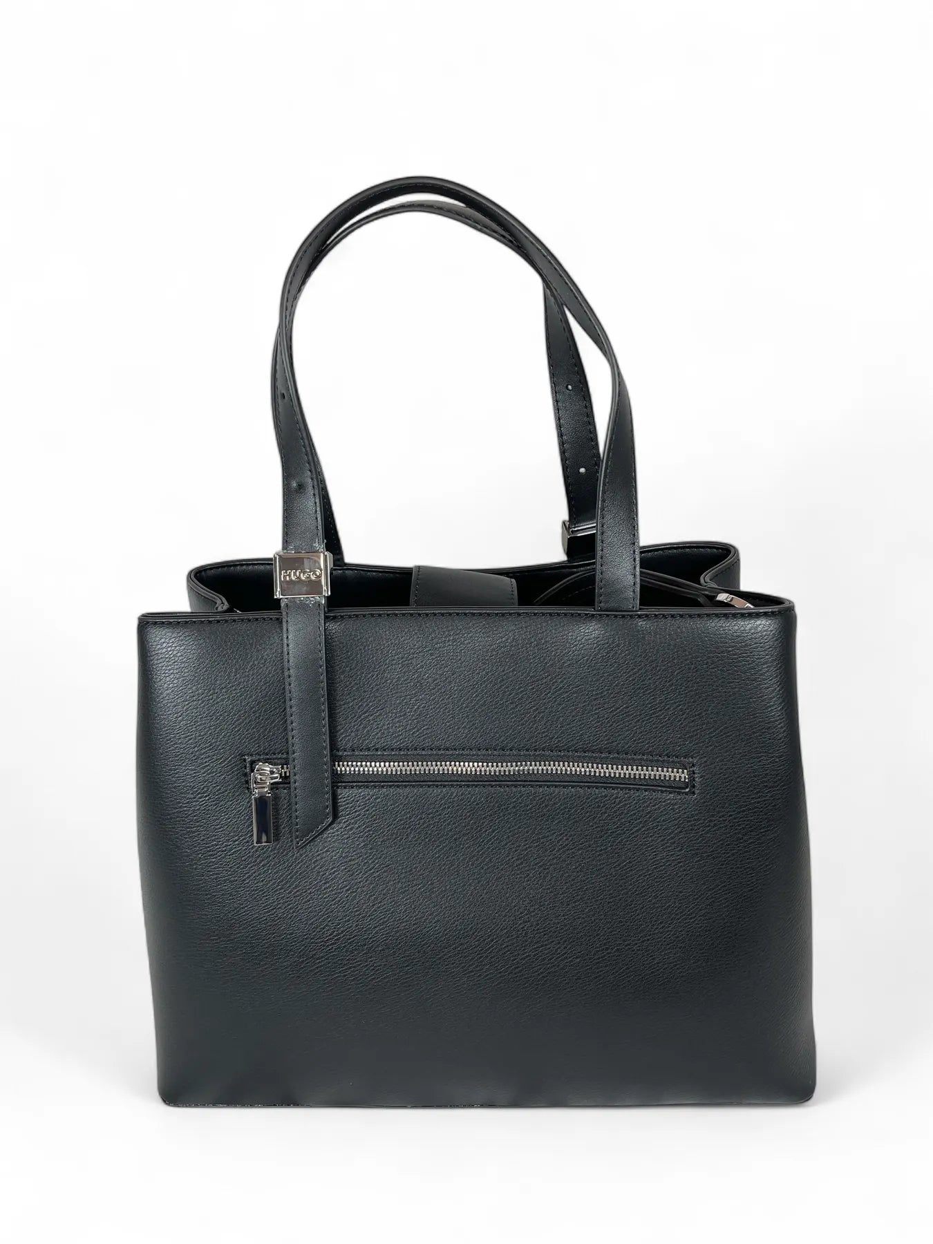 HUGO 50552535 Mel 2.0 Satchel  Tasche  Shopper                     Black