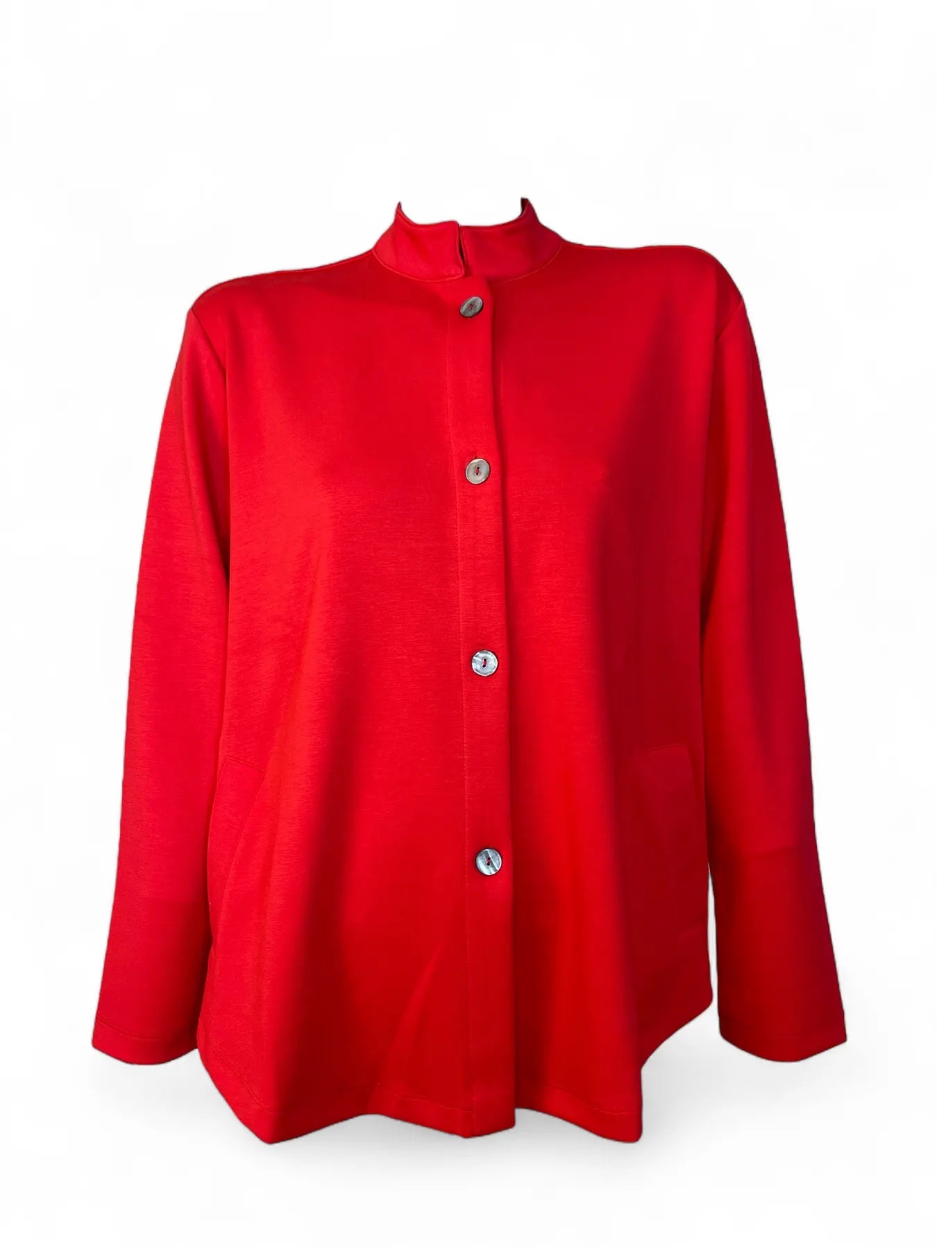 SOLDOUT S528 2050  DAMEN JACKE TOMATO ROT.