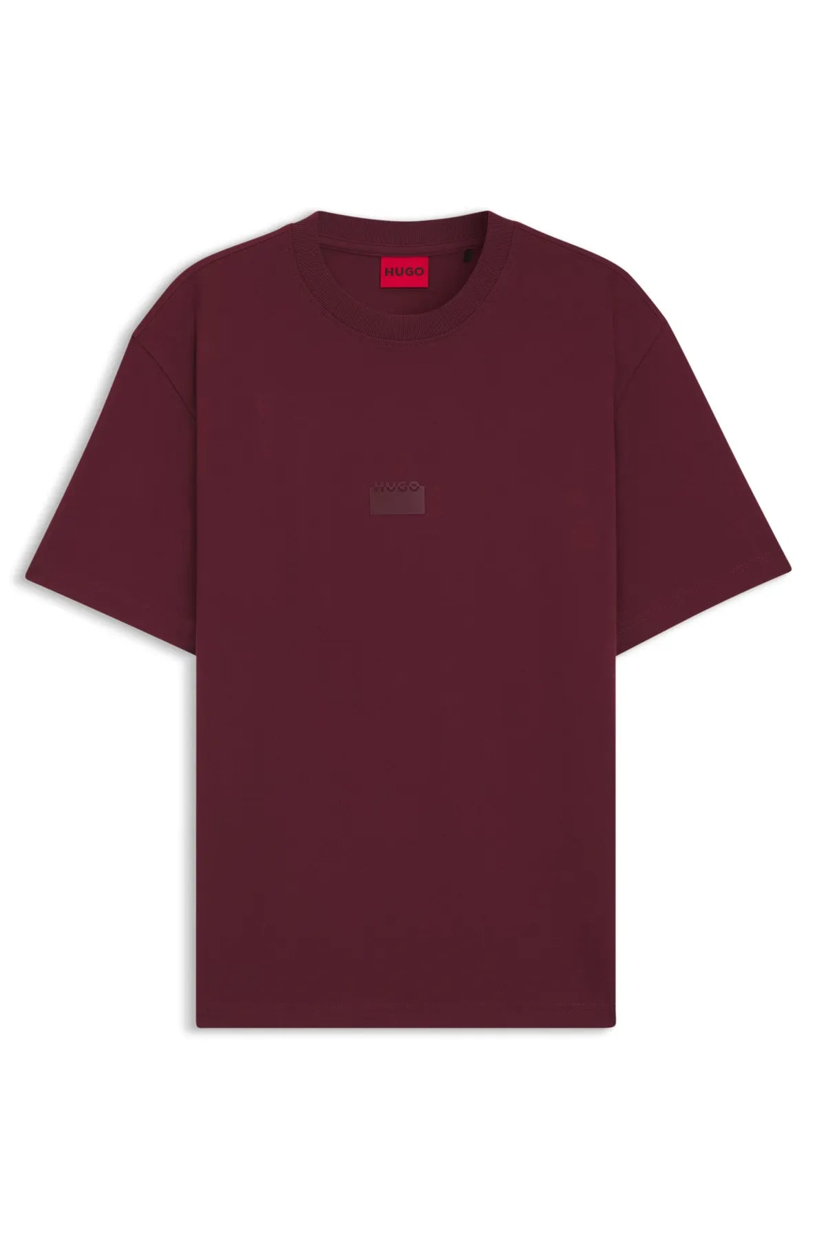 HUGO 50553367 Delastee 
                
                    Herren T-Shirt dark red