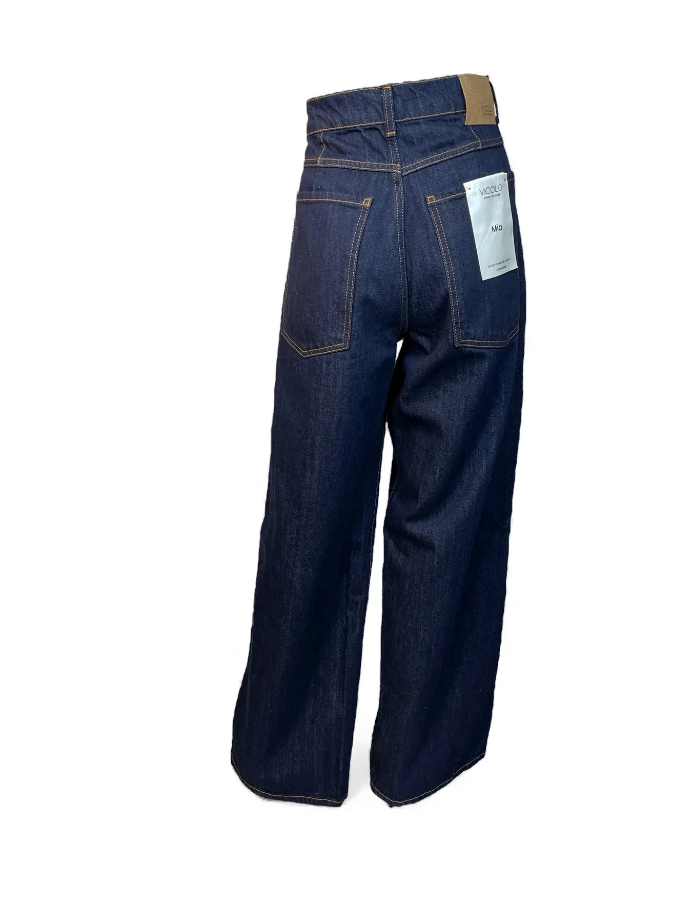 VICOLO DF5161 WIDE LEG JEANS DENIM BLAU