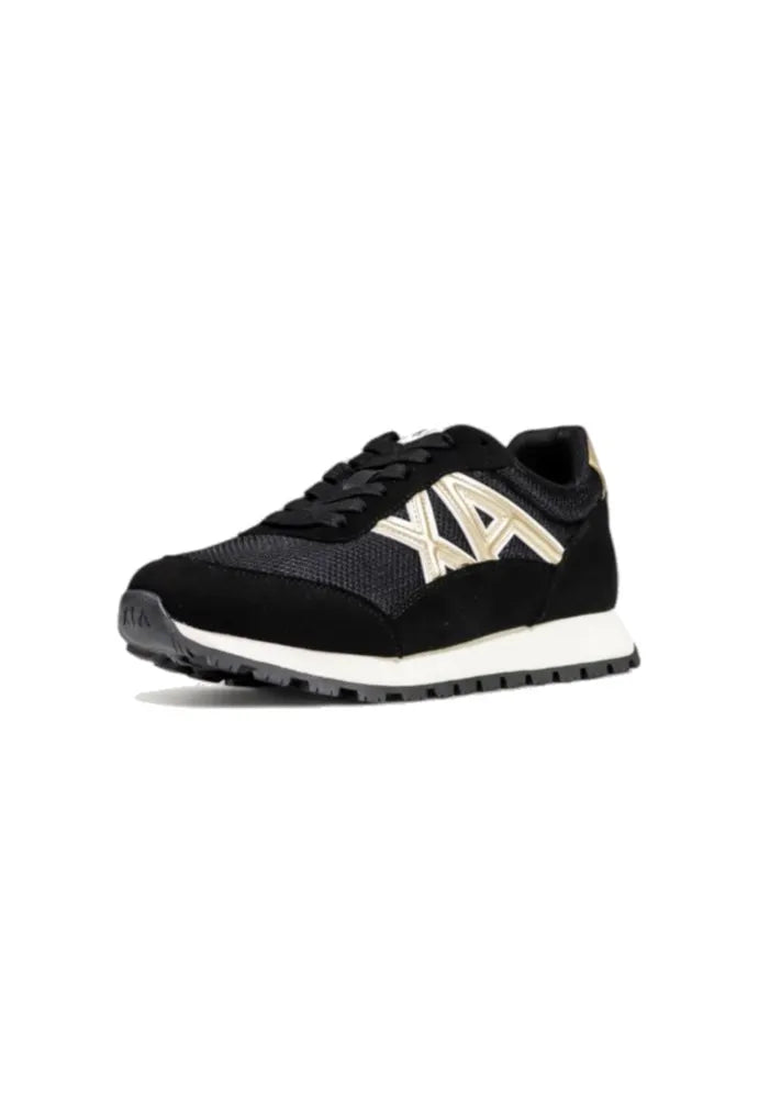 ARMANI XW002150 AF19388 DAMEN SNEAKER BLACK/PALE GOLD