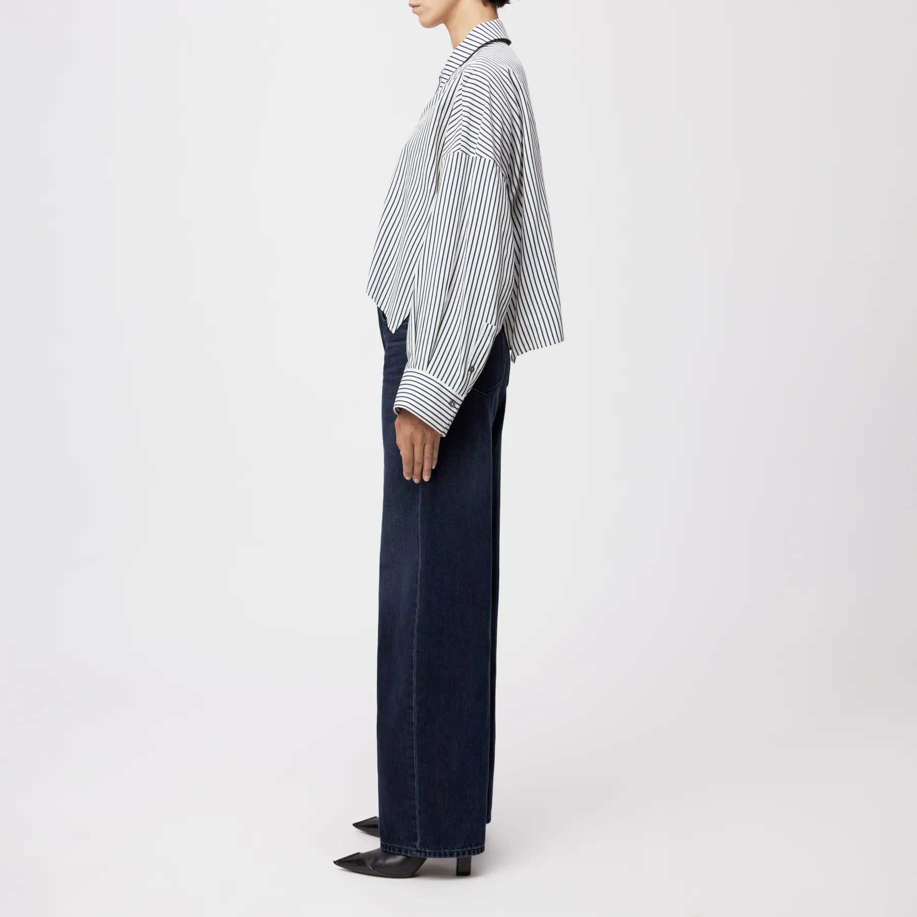 DRYKORN 144104 OSHIA 10 BUSINESS BLUSE MIT STREIFEN 3000