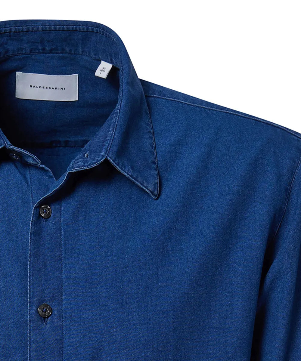 Baldessarini B3 56017.3801 BLD-LUKE 
                
                    Herren Hemd bellweather blue