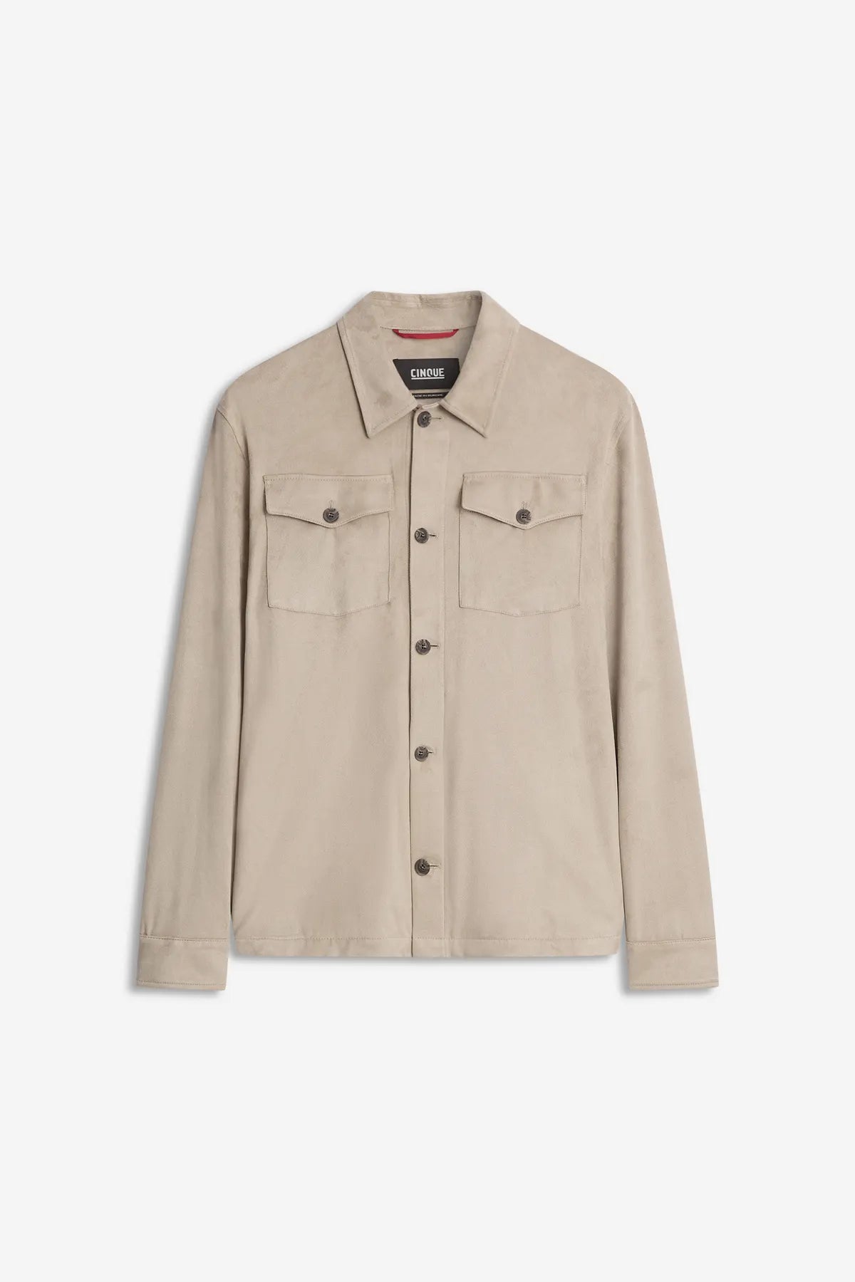 CINQUE 24117125 CIMULTI HERREN JACKE OVERSHIRT BRAUN 25