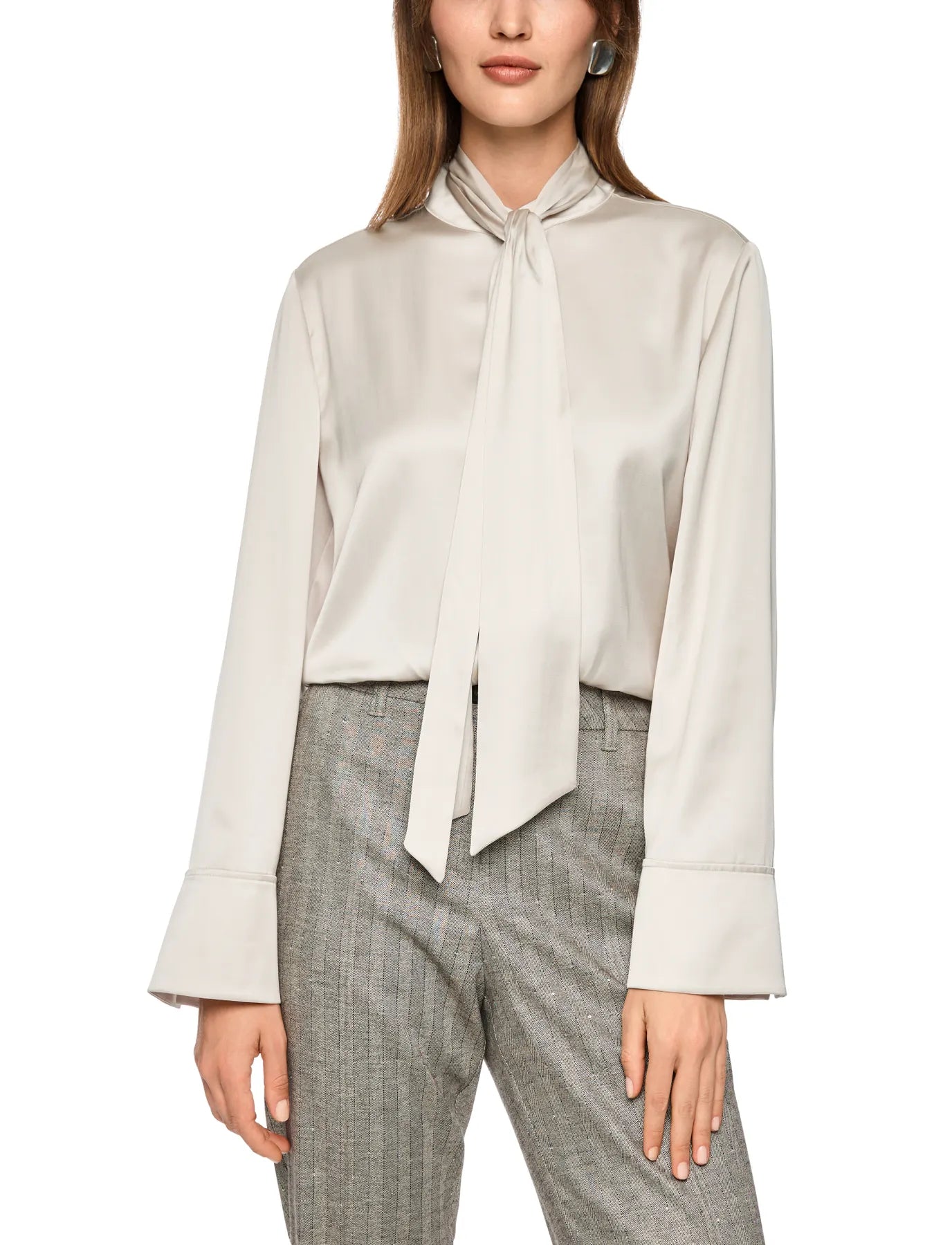 MARC CAIN 
                
                                            ZC 51.20 W25 Bluse mit Schluppe smoke