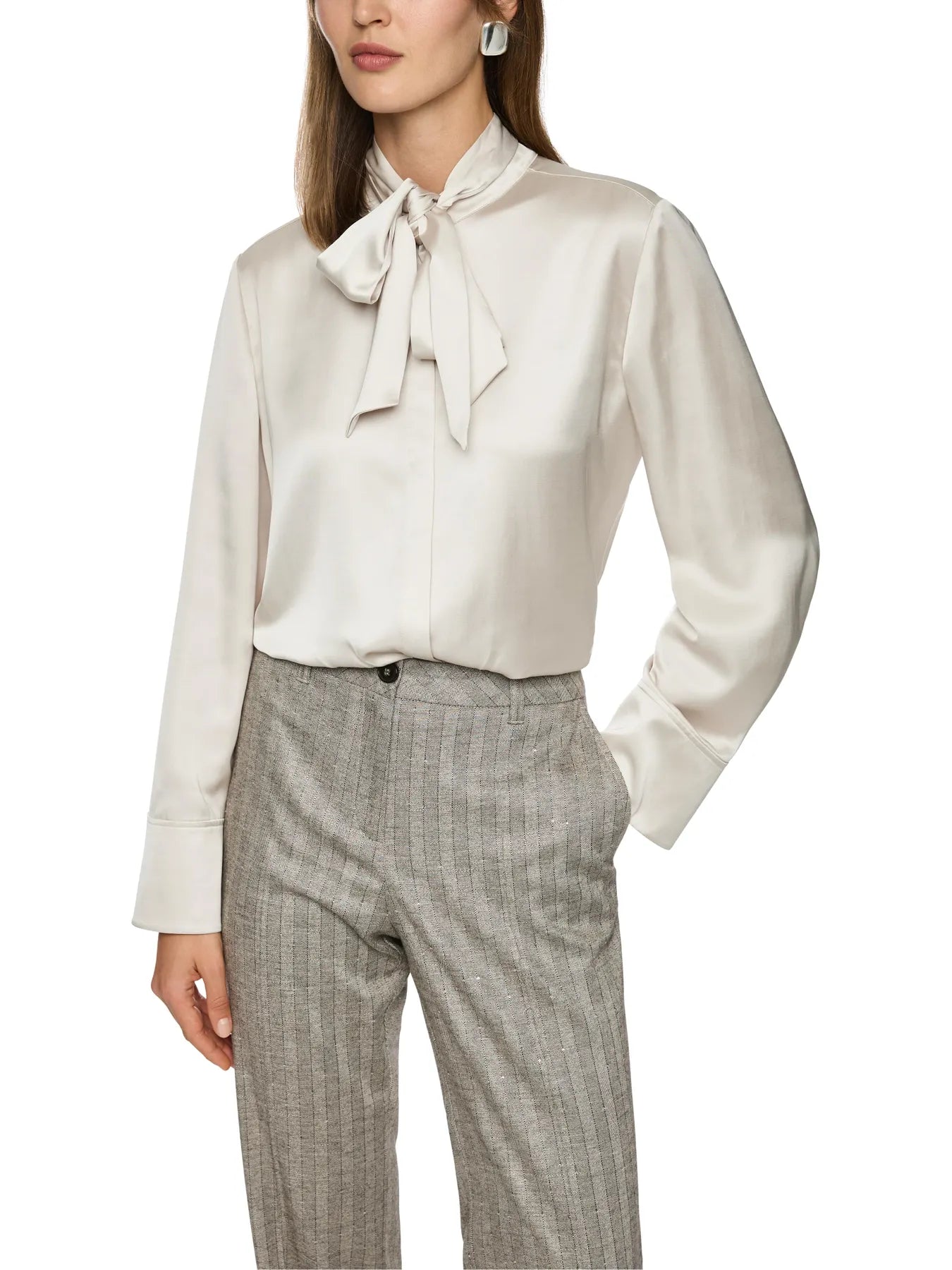 MARC CAIN 
                
                                            ZC 51.20 W25 Bluse mit Schluppe smoke