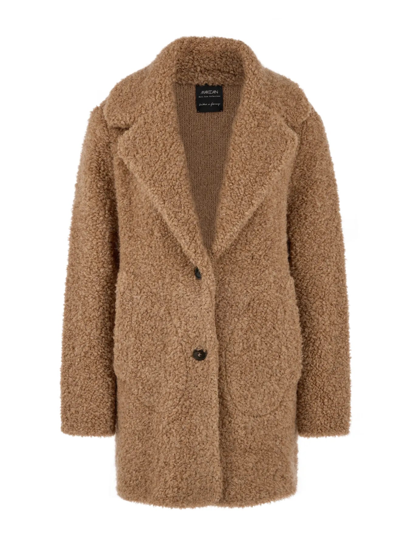 MARC CAIN 
                
                                            ZC 11.17 M13 Damen Bouclé-Kurzmantel warm sand