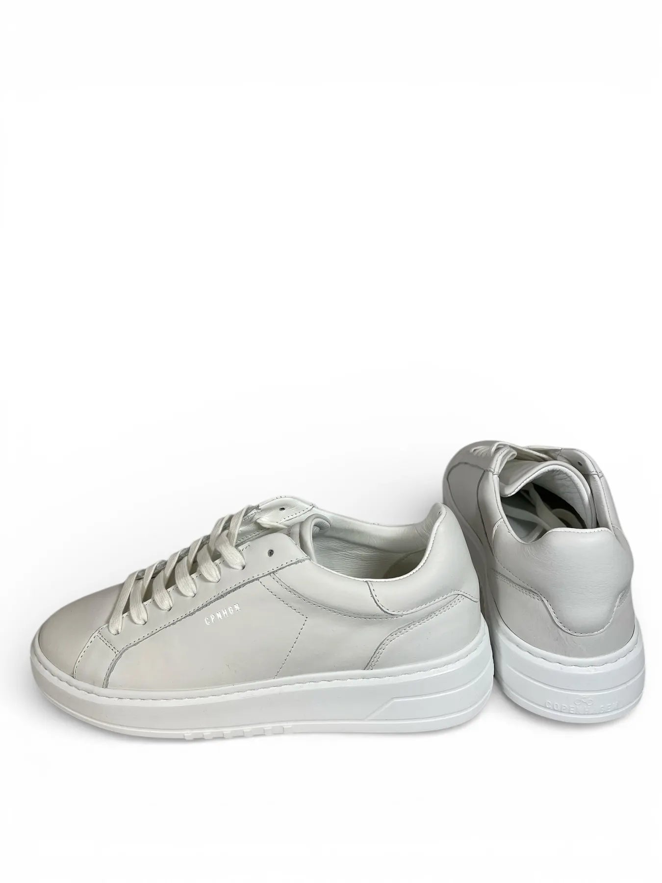 COPENHAGEN CPH72M VITELLO LOW TOP SNEAKER LEDER WHITE