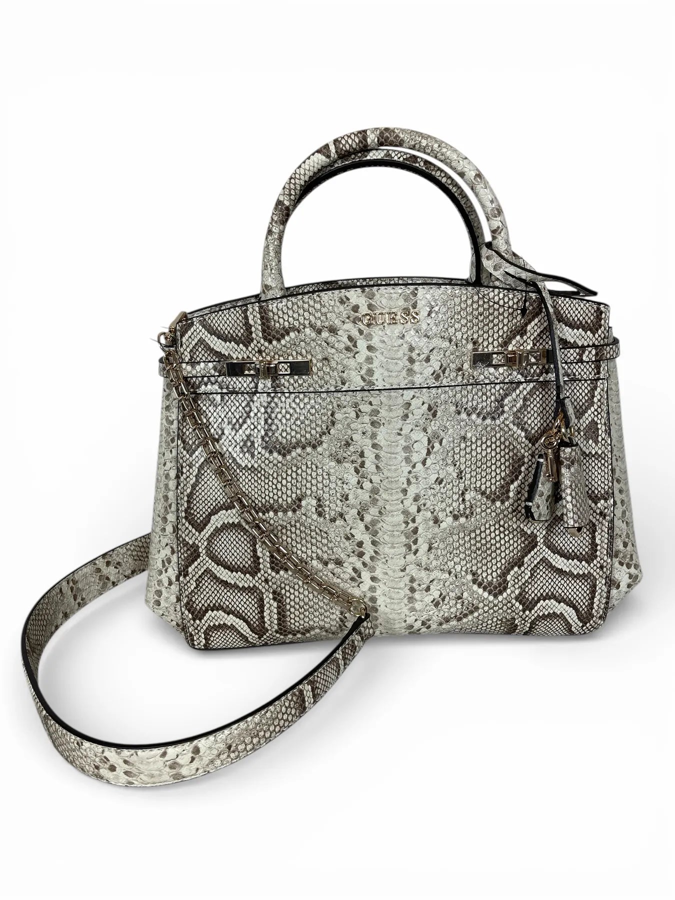 GUESS HWKG99 33060 HANDTASCHE MELINDA  REPTIL NATURAL