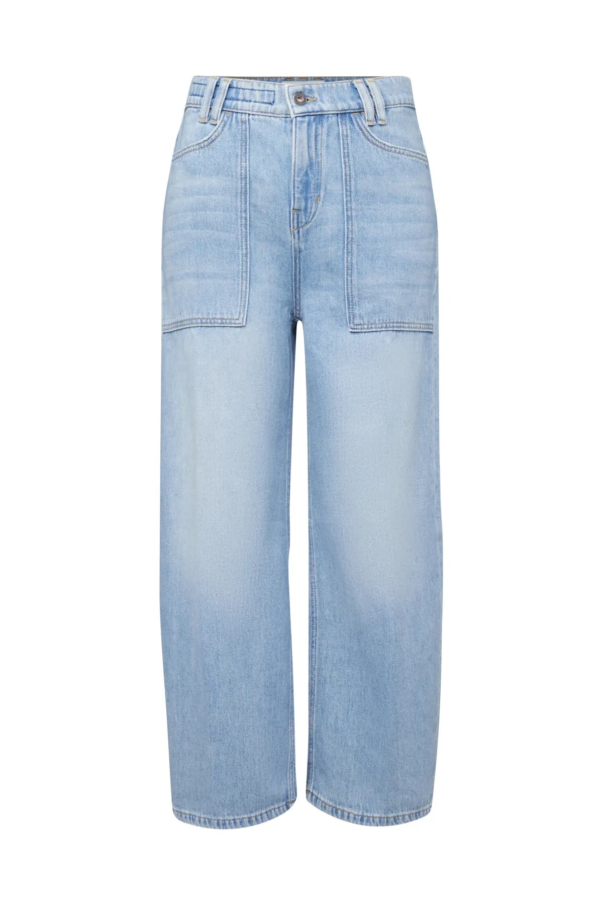 DRYKORN 260272 DERIVE 10 BARRELLJEANS BLAU 3700