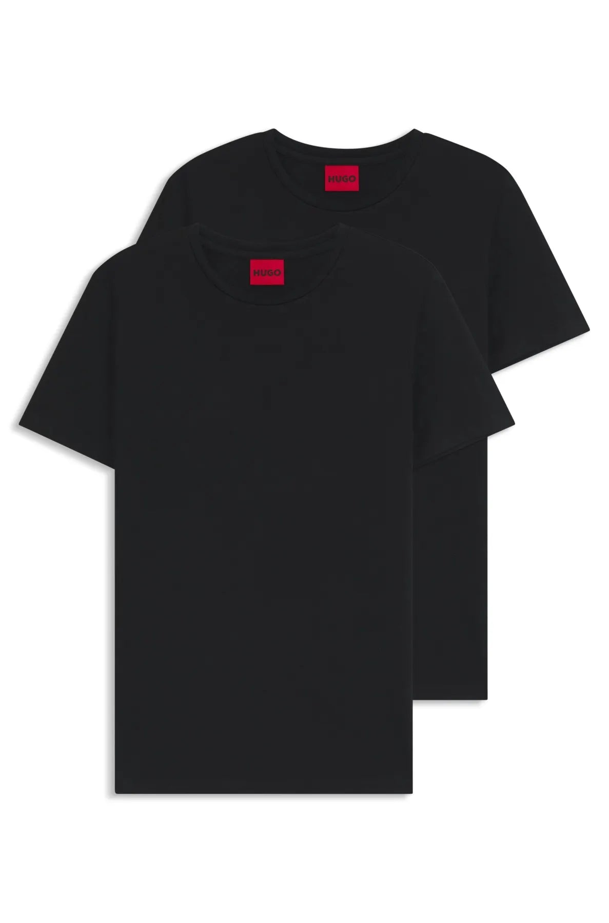 HUGO 50325440 HUGO-ROUND Herren T-Shirt Schwarz