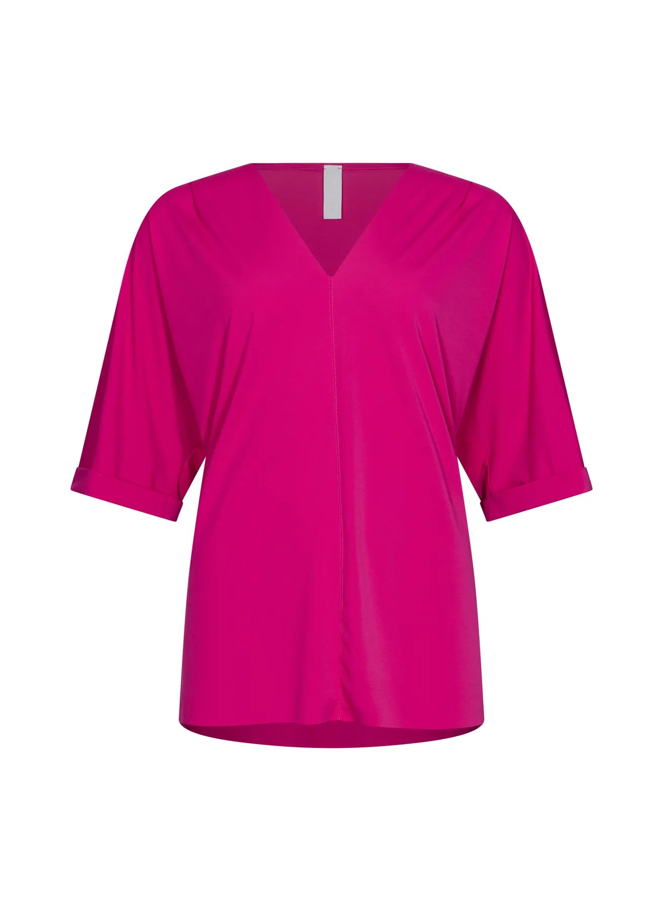 JAPAN TKY NARUKA BLUSE KNITTERFREI STRETCH ROSE SORBET