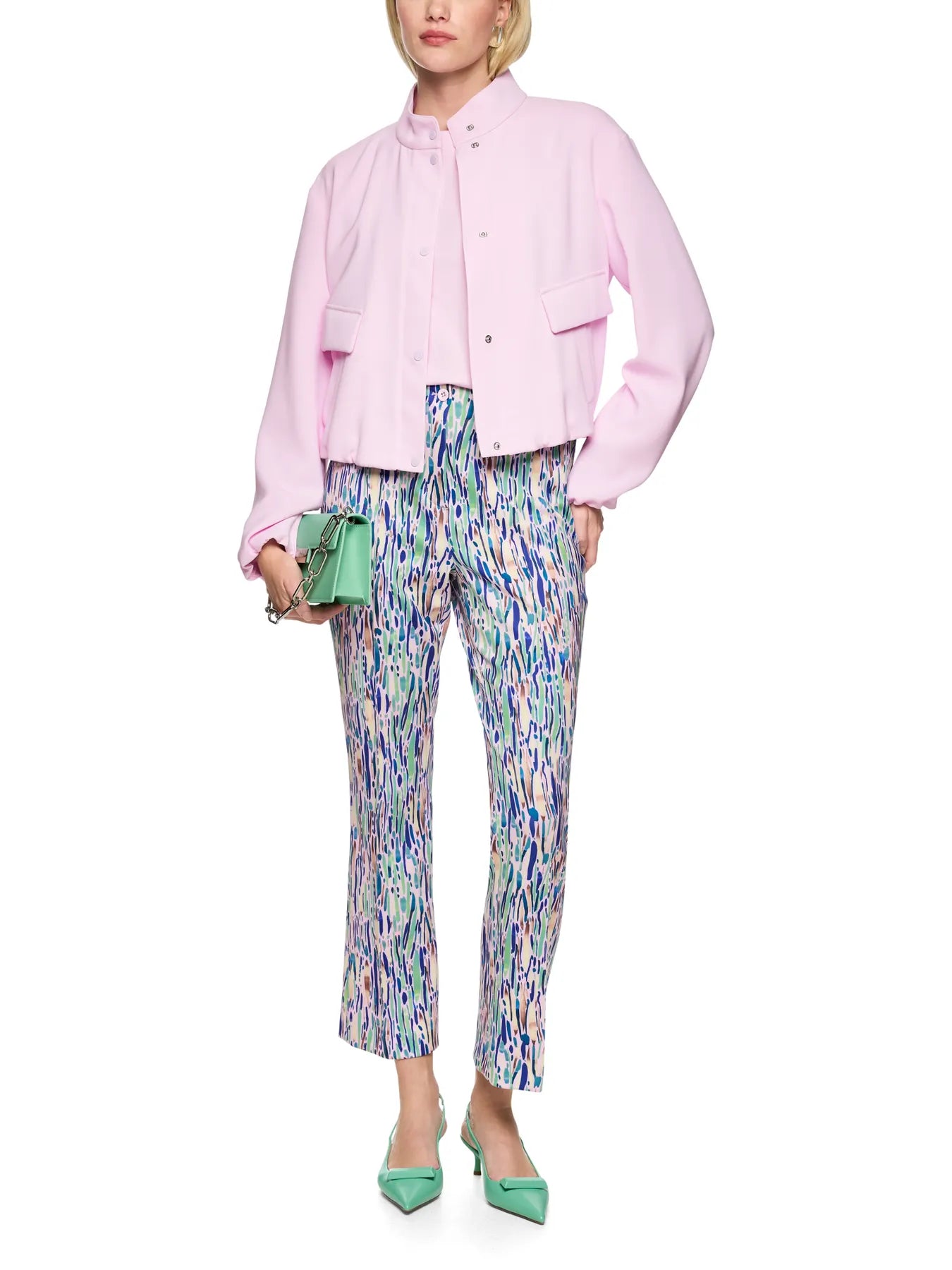 MARC CAIN AC 31.08 W56 Jacke mit Stehkragen pink tulle