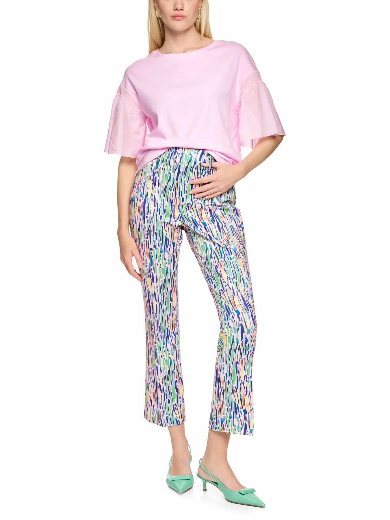 MARC CAIN 
                
                                            AC 81.65 J09 Hose FORLI aus Scubajersey pink tulle
