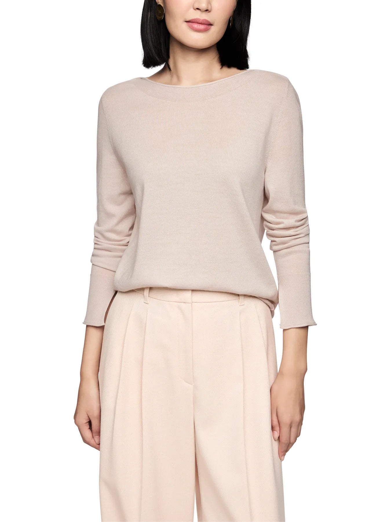 MARC CAIN 
                
                                            AC 41.05 M75 Feinstrickpullover mit Lurex magnolia