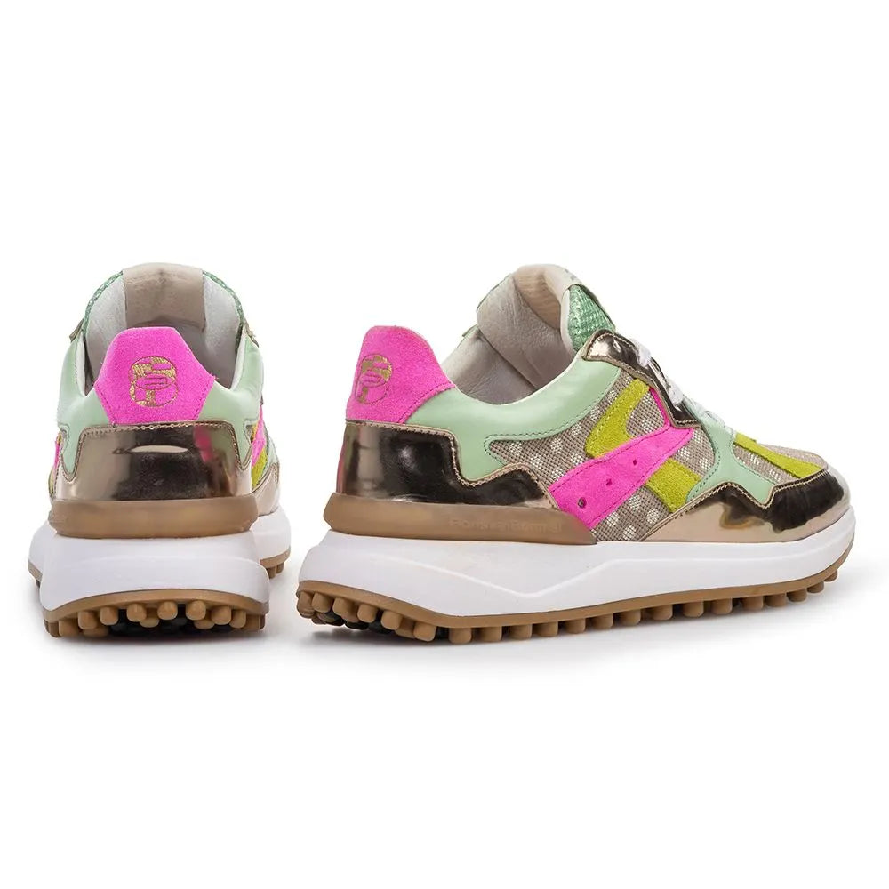 VAN BOMMEL SFW-10153-92-01 Noppi 46.08 DAMEN SNEAKER BRONZ