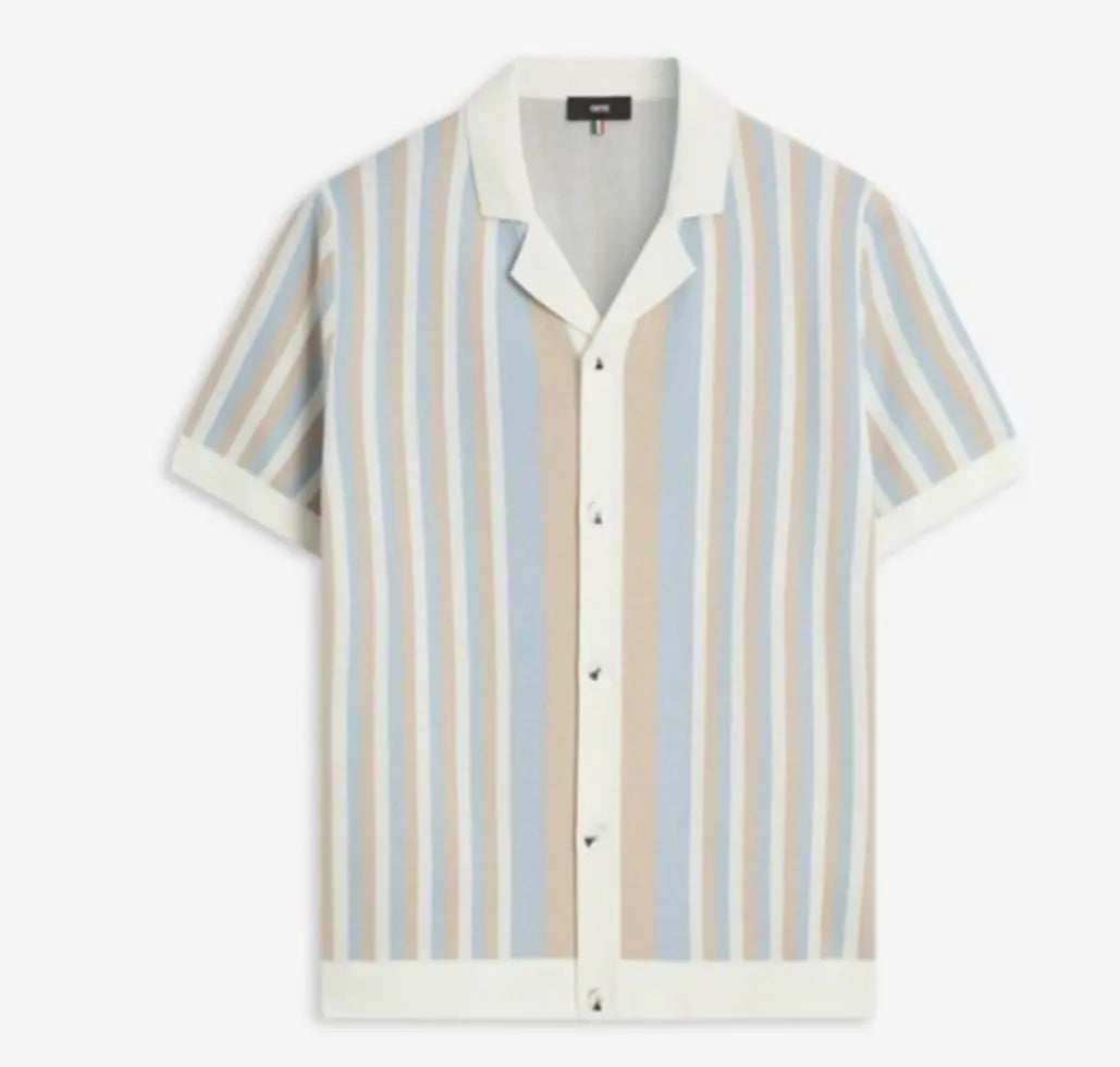 CINQUE 60288536  CIJANO  Herren Kurzarmhemd Blau 641