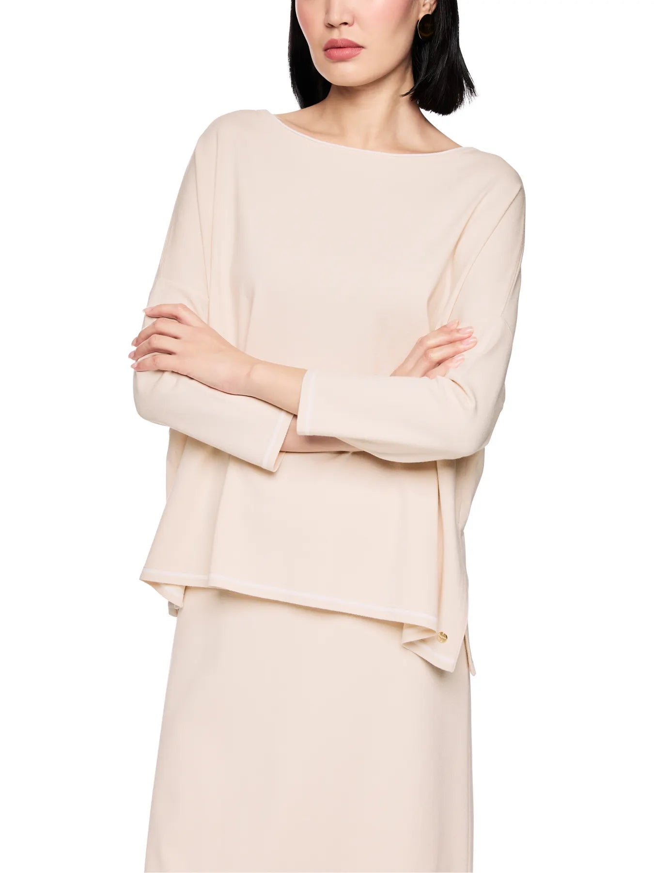 MARC CAIN 
                
                                            AC 41.16 M11 Oversize Pullover Rethink Together magnolia