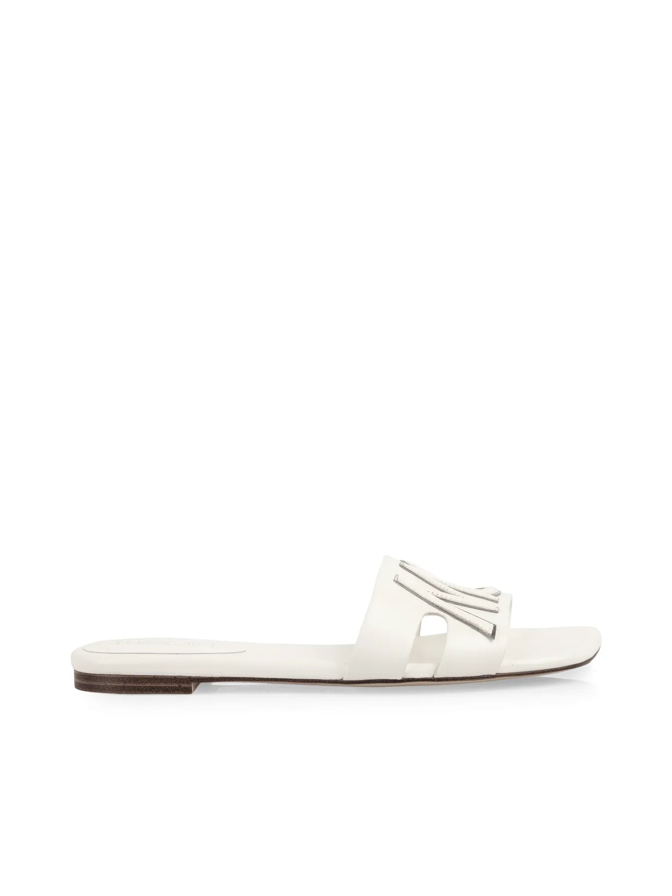 MARC CAIN 
                
                                            AC SG.03 L21 Flache Sandale mit Dekorriemen white