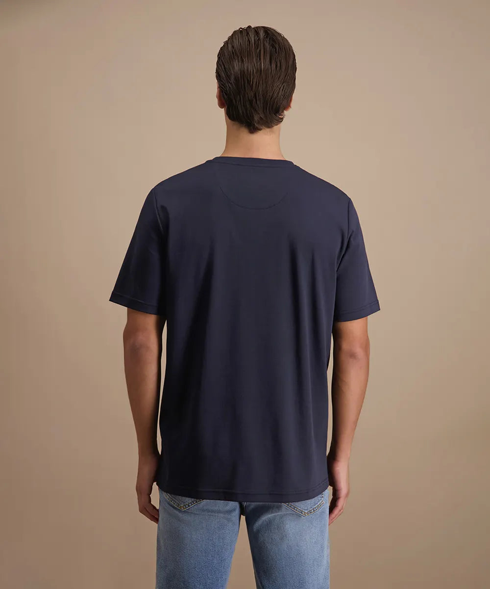 Baldessarini B4 20094.5190 BLD-Tantro-1 Herren T-Shirt NIGHT SKY