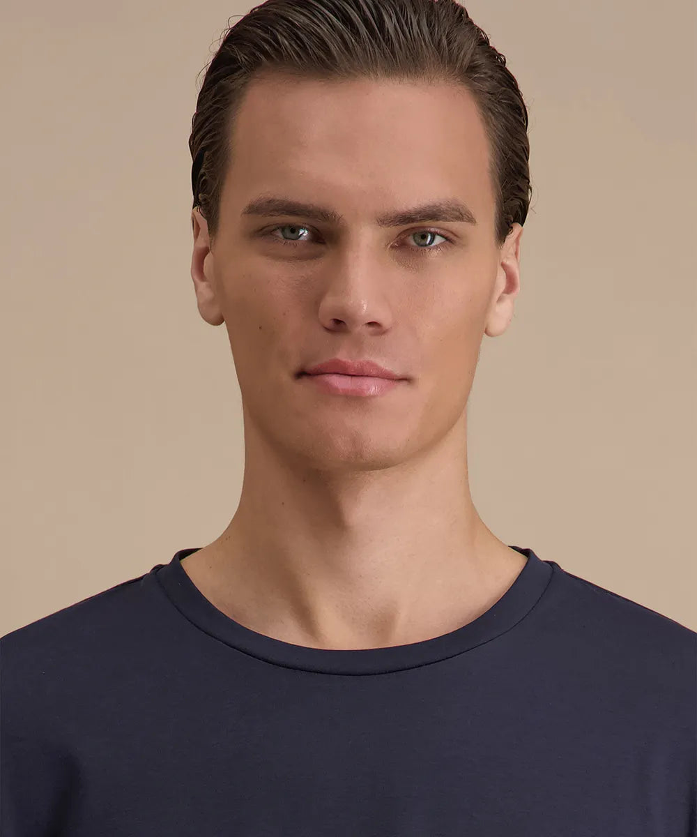 Baldessarini B4 20094.5190 BLD-Tantro-1 Herren T-Shirt NIGHT SKY
