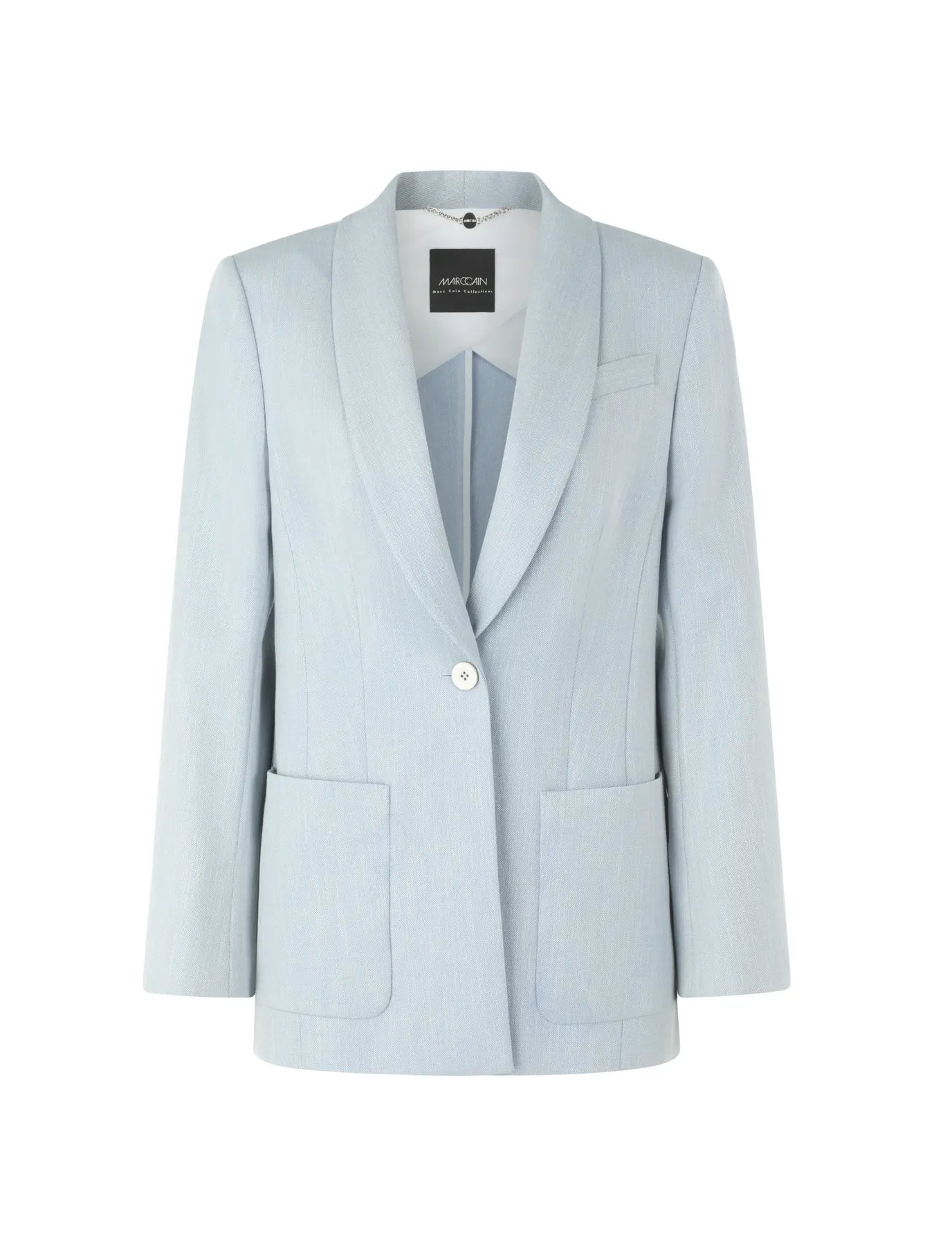 MARC CAIN 
                
                                            AC 34.25 W34 Lässiger Blazer mit Schalkragen magical blue