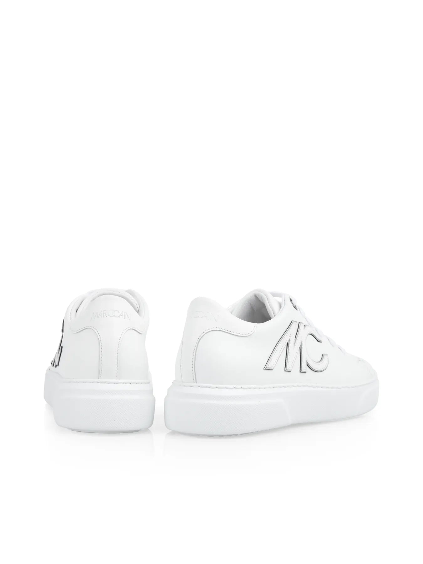 MARC CAIN 
                
                                            AC SH.03 L22 Leder Sneaker Weiß