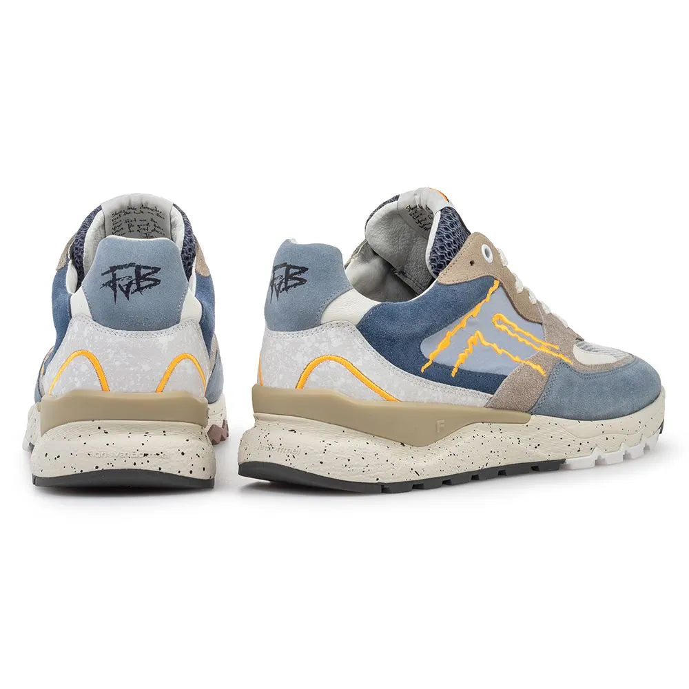 VAN BOMMEL SFM-10243-42-02 SNEAKER De Treener 06.07 lightblue