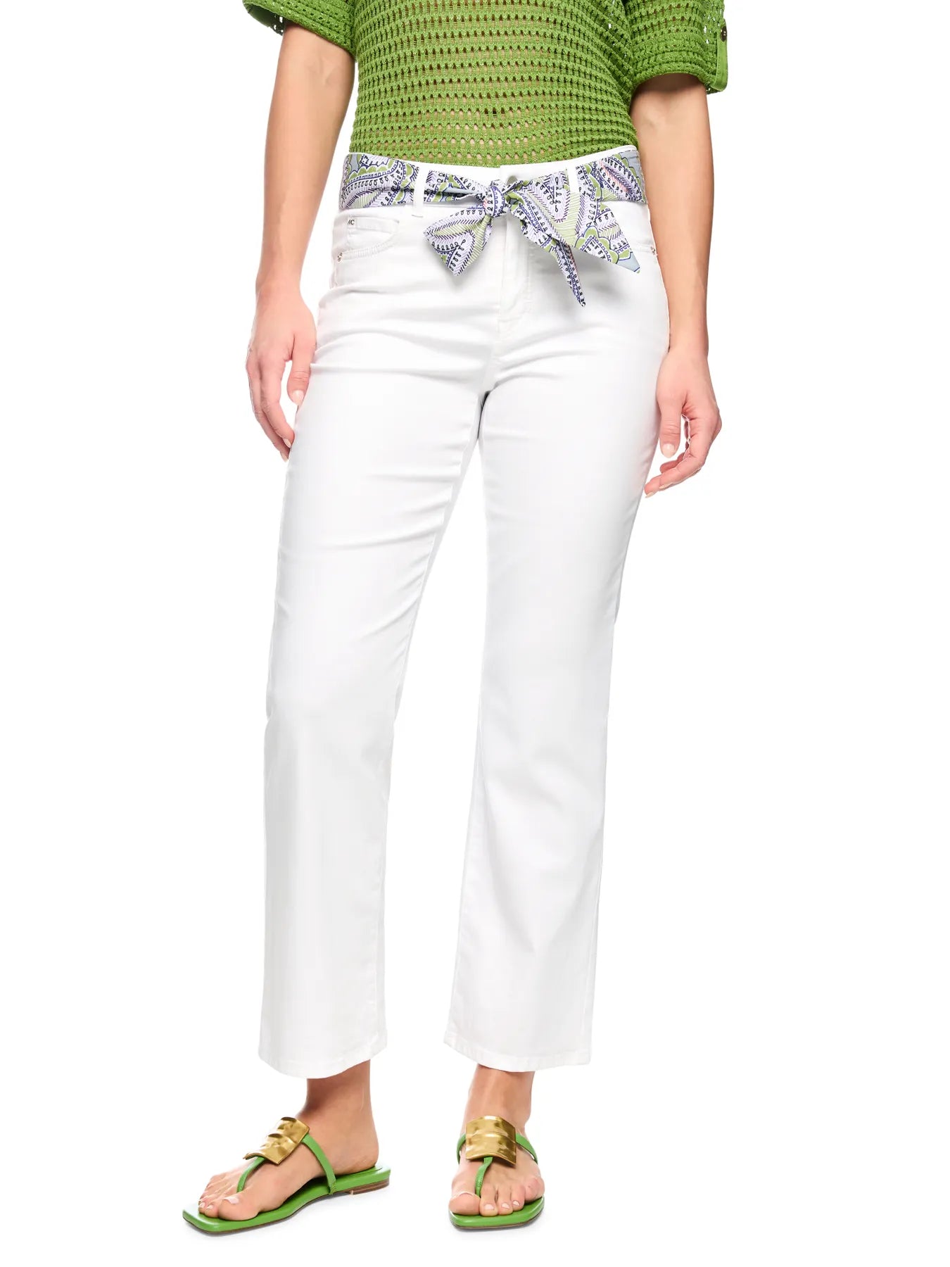 MARC CAIN 
                
                                            AP 82.41 D15 Jeans FORLI mit Tuchgürtel white