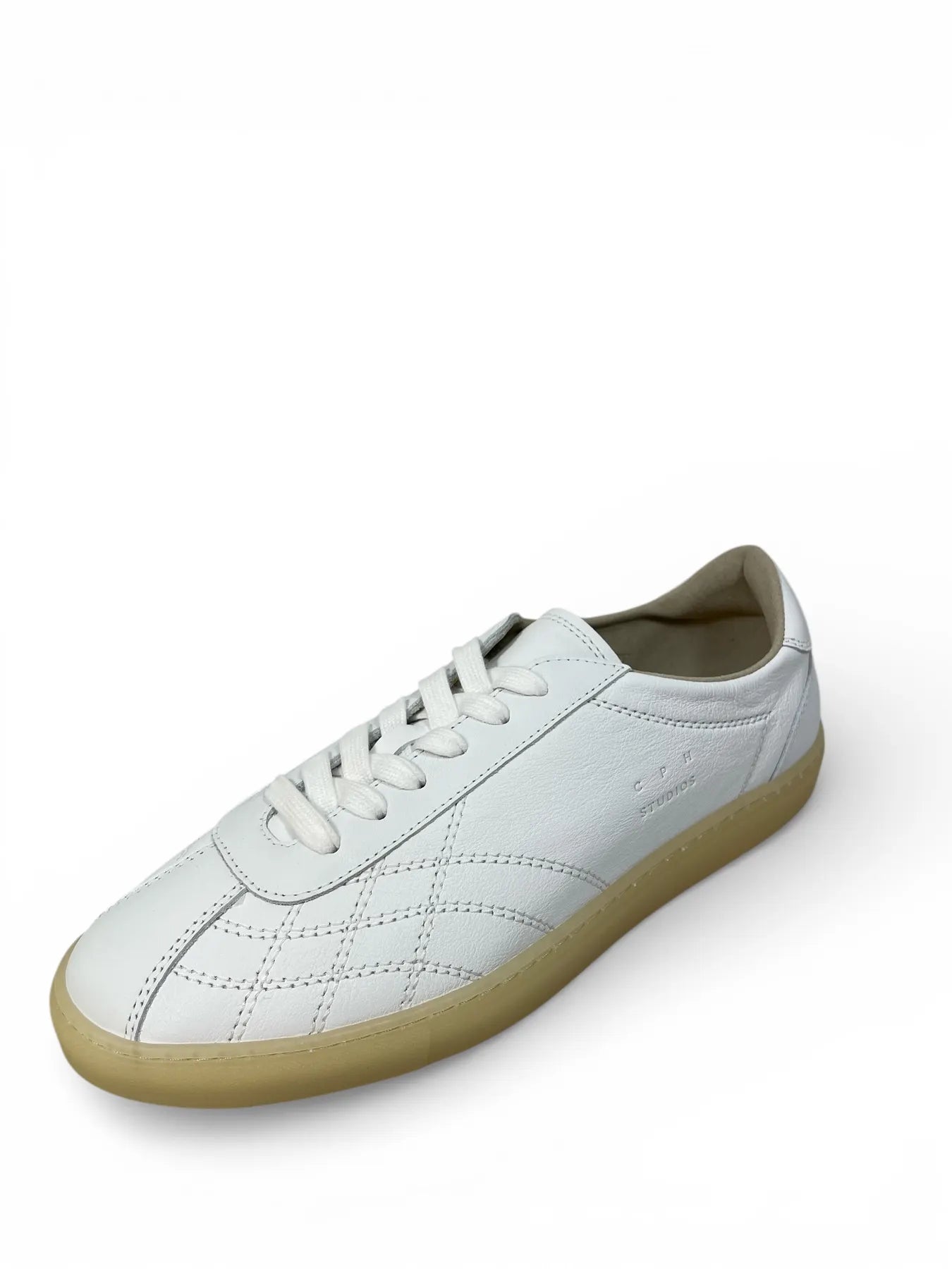 COPENHAGEN CPH121M LEATHER  HERREN SNEAKER WHITE