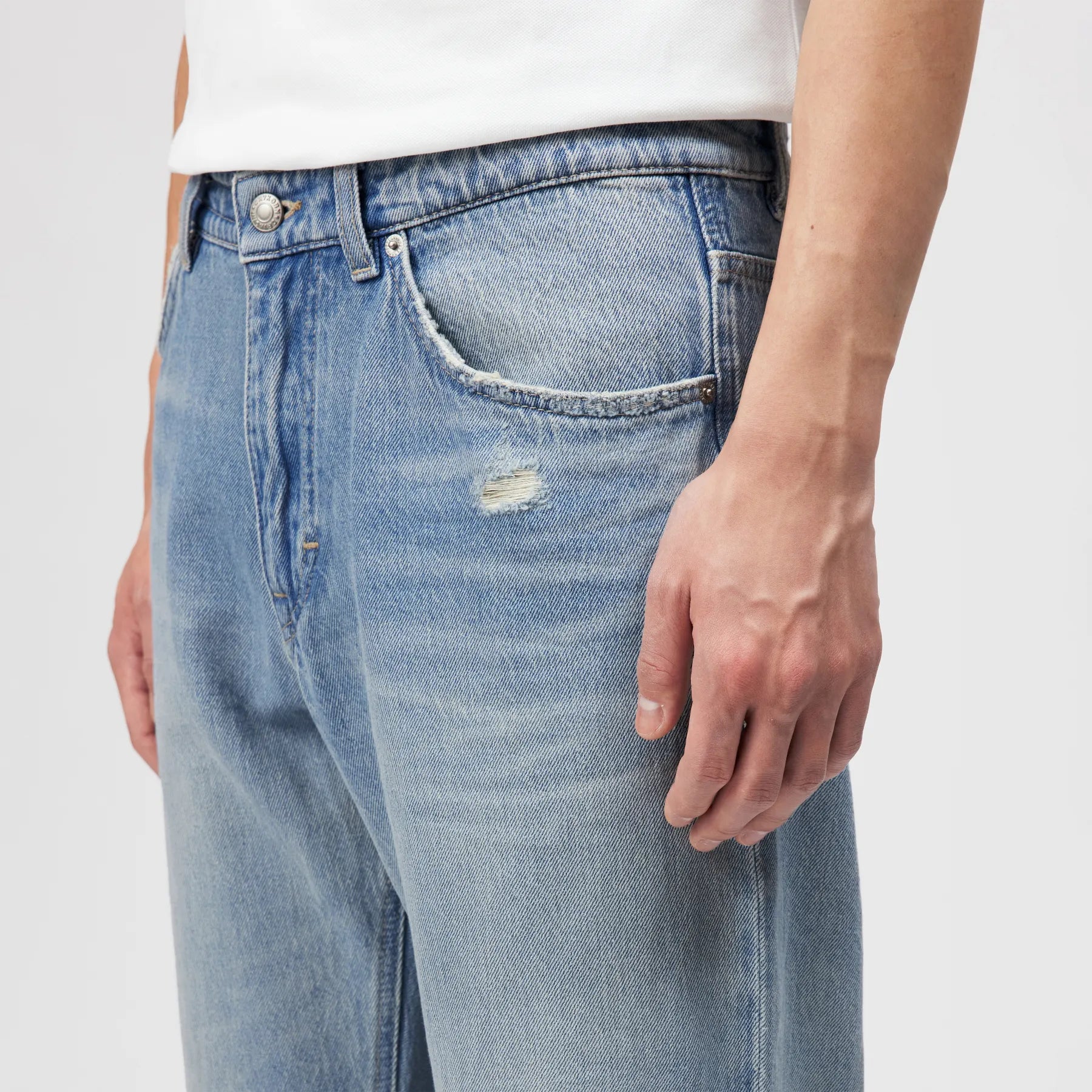 DRYKORN  260260 HIGHT_2 10 JEANS RELAXED FIT BLAU 3710