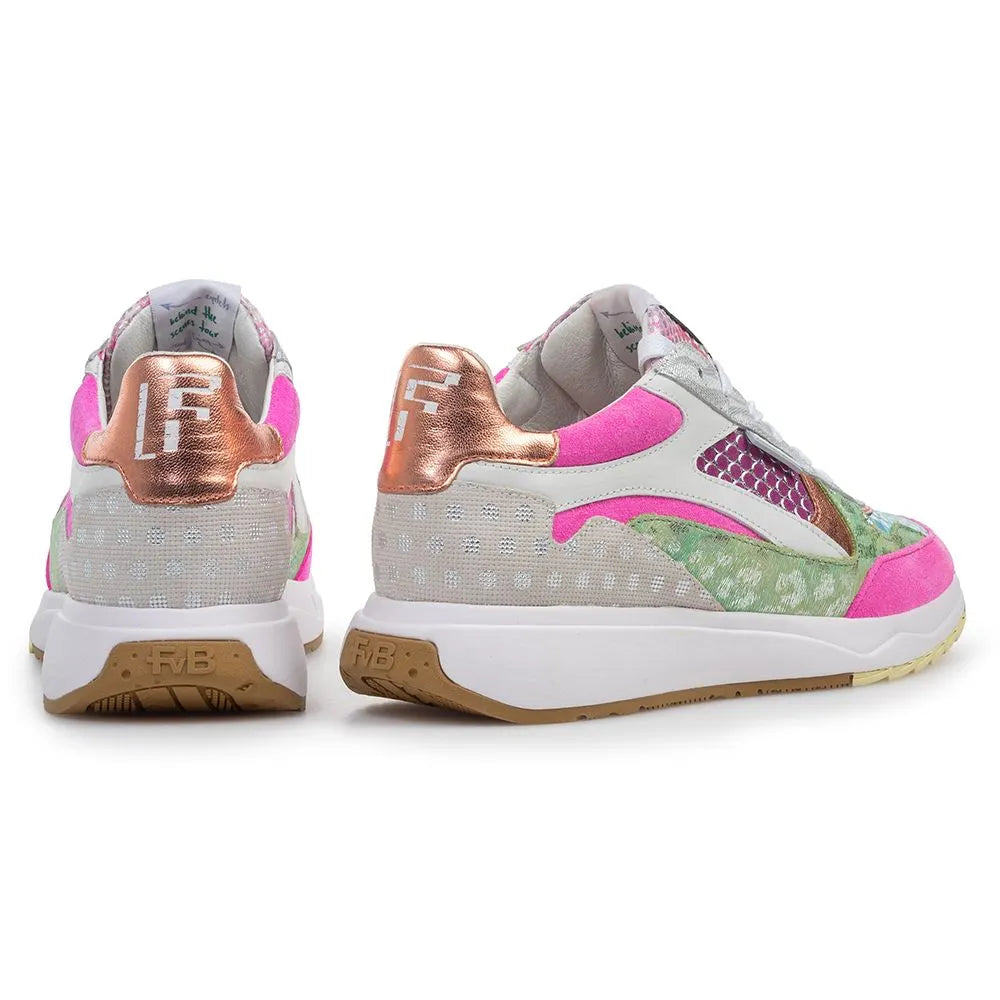 VAN BOMMEL SFW-10159-85-02 Suvi 03.06 DAMEN SPORT SNEAKER FLORIS SPORT PINK