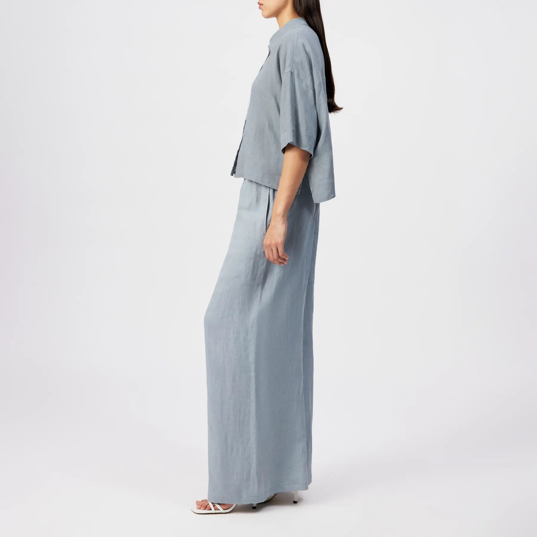 DRYKORN 126082 YARIKA 10 Damen Bluse blue 3605