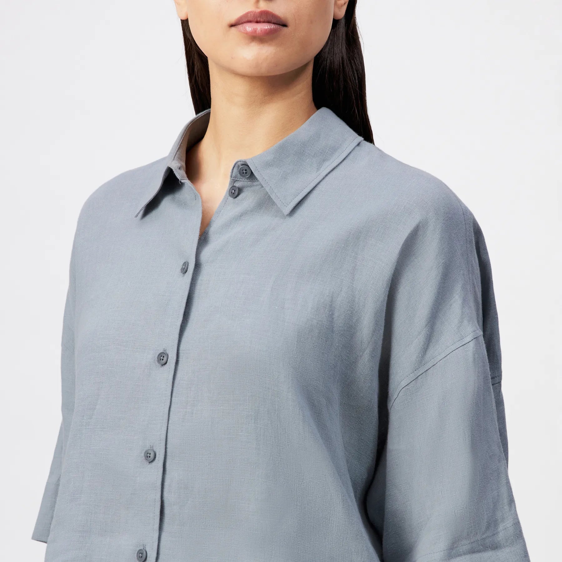 DRYKORN 126082 YARIKA 10 Damen Bluse blue 3605