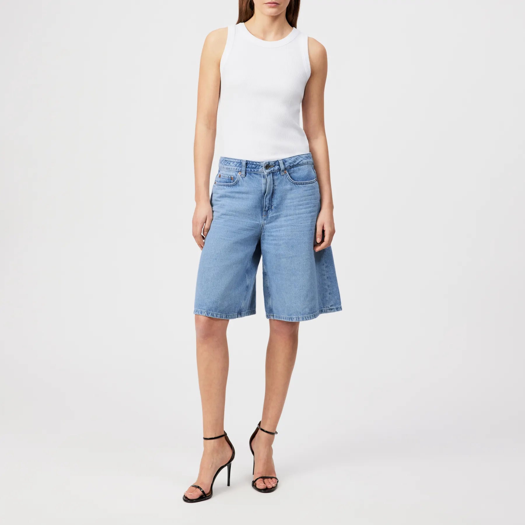 DRYKORN 260089 NONE 10 JEANS SHORTS BERMUDA BLAU 3700