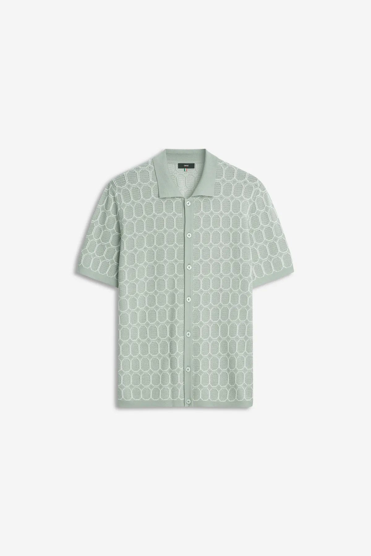 CINQUE 60438540 CIJULIO T-SHIRT STRICKPULLOVER KURZARM HELLGRÜN