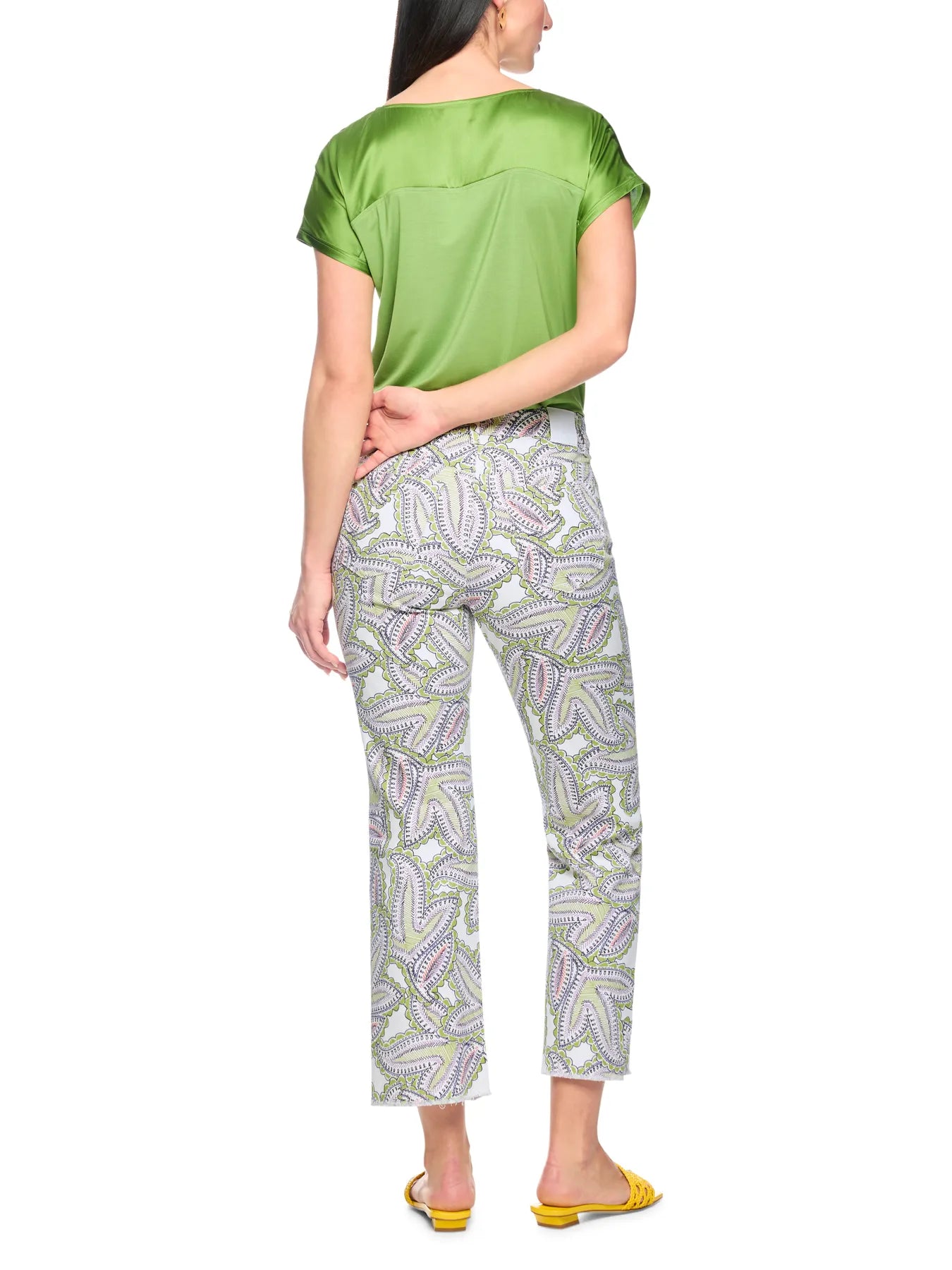 MARC CAIN 
                
                                            AP 82.10 D11 Jeans FORLI mit Paisley-Print white
