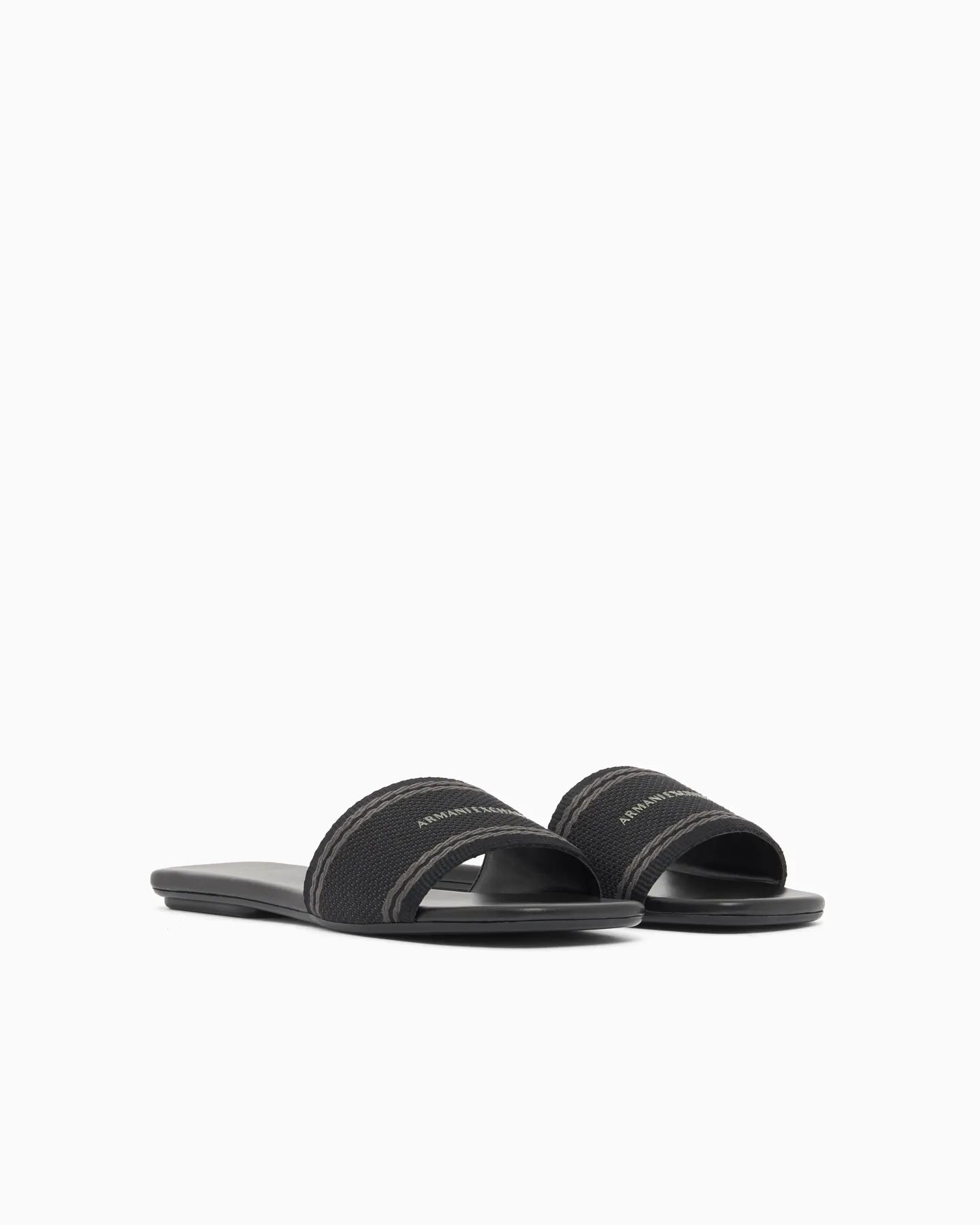ARMANI XW002569 AF22793 Damen Pantoletten Schwarz