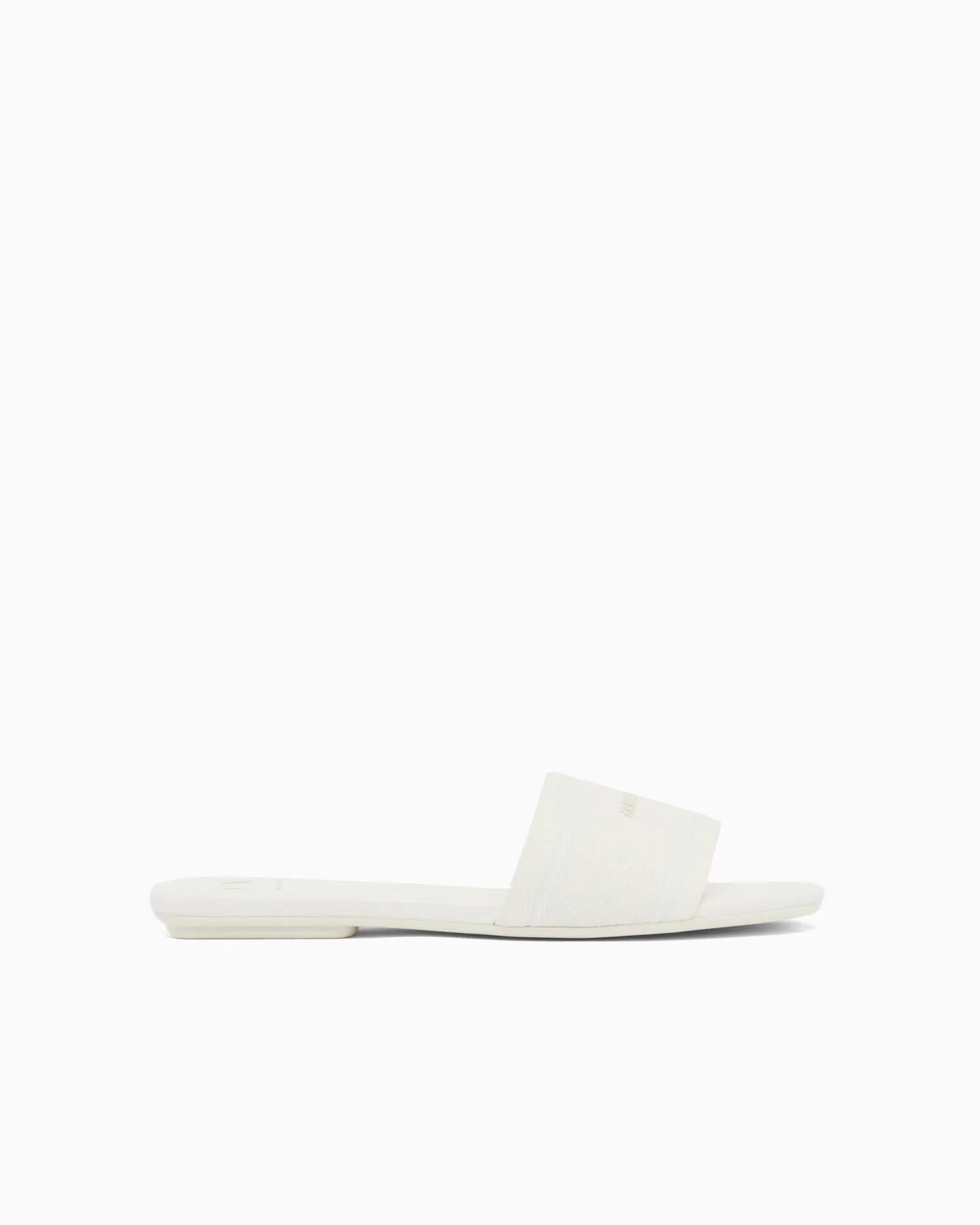 ARMANI XW002569 AF22793 Damen Pantoletten Weiß