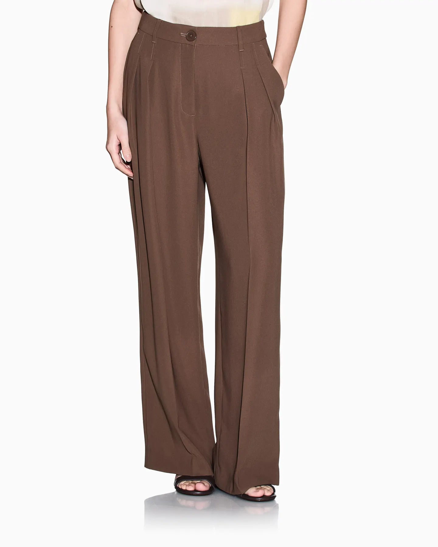 ARMANI XW001939 AF21529 DAMEN HOSE BRAUN EARTH