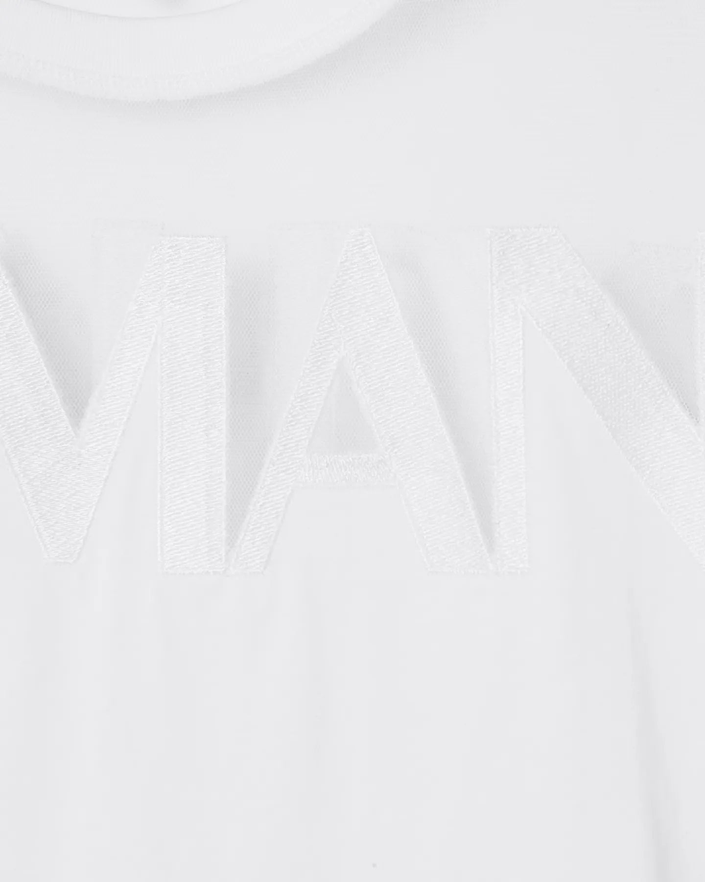 ARMANI XW002332 AF10356 DAMEN LOGO T-SHIRT U0002 OPTIC WHITE