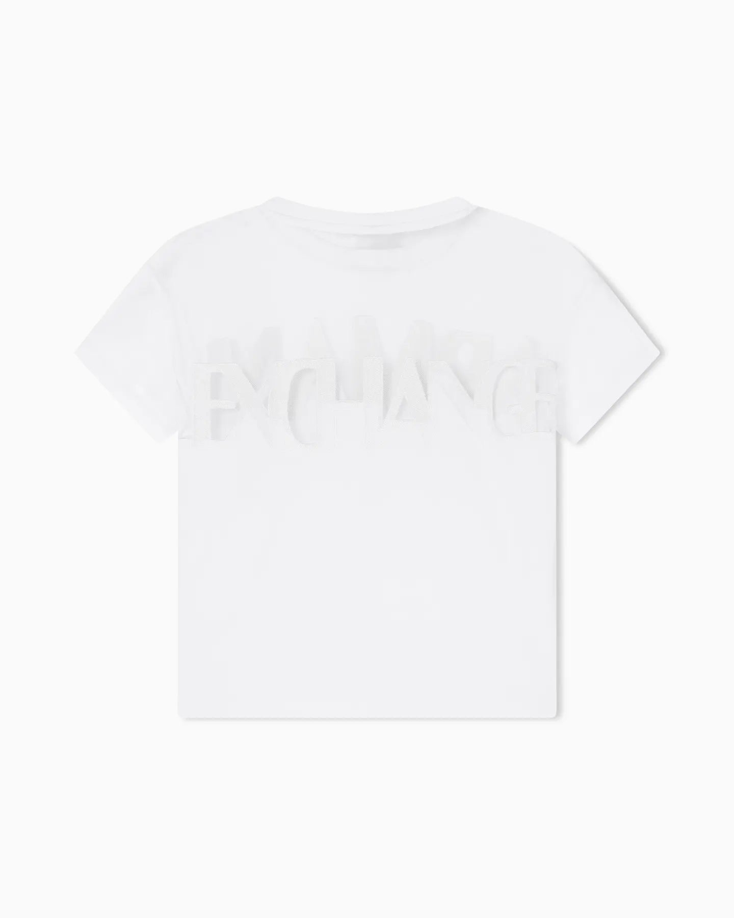 ARMANI XW002332 AF10356 DAMEN LOGO T-SHIRT U0002 OPTIC WHITE